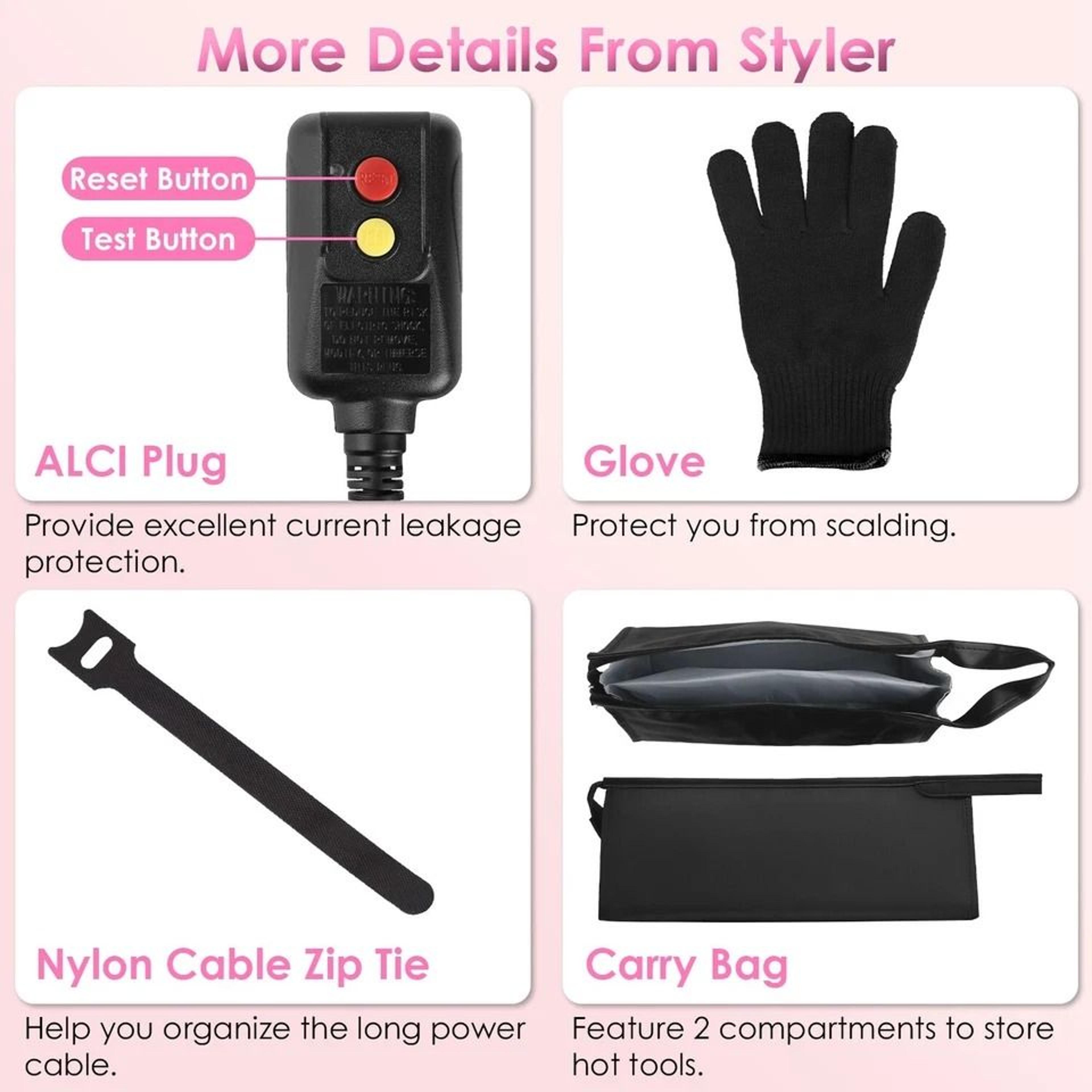 Hair Dryer Brush Volumizer Curler Automatic Wrap Style Straightener Styling Tool Fast Drying For Al 3