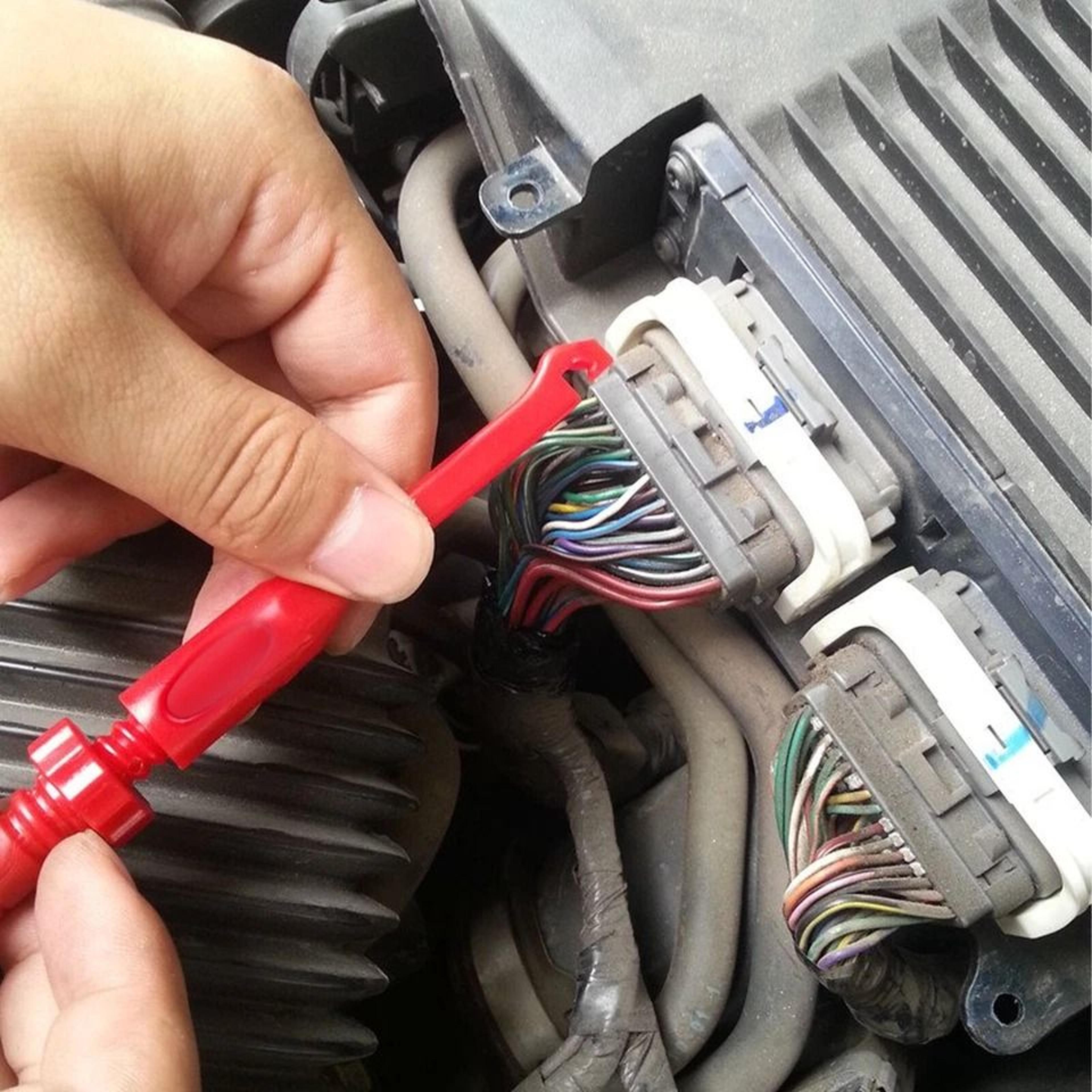 electronic wire piercing probe clip tool, automotive diagnostic tester for electrical & lab use
