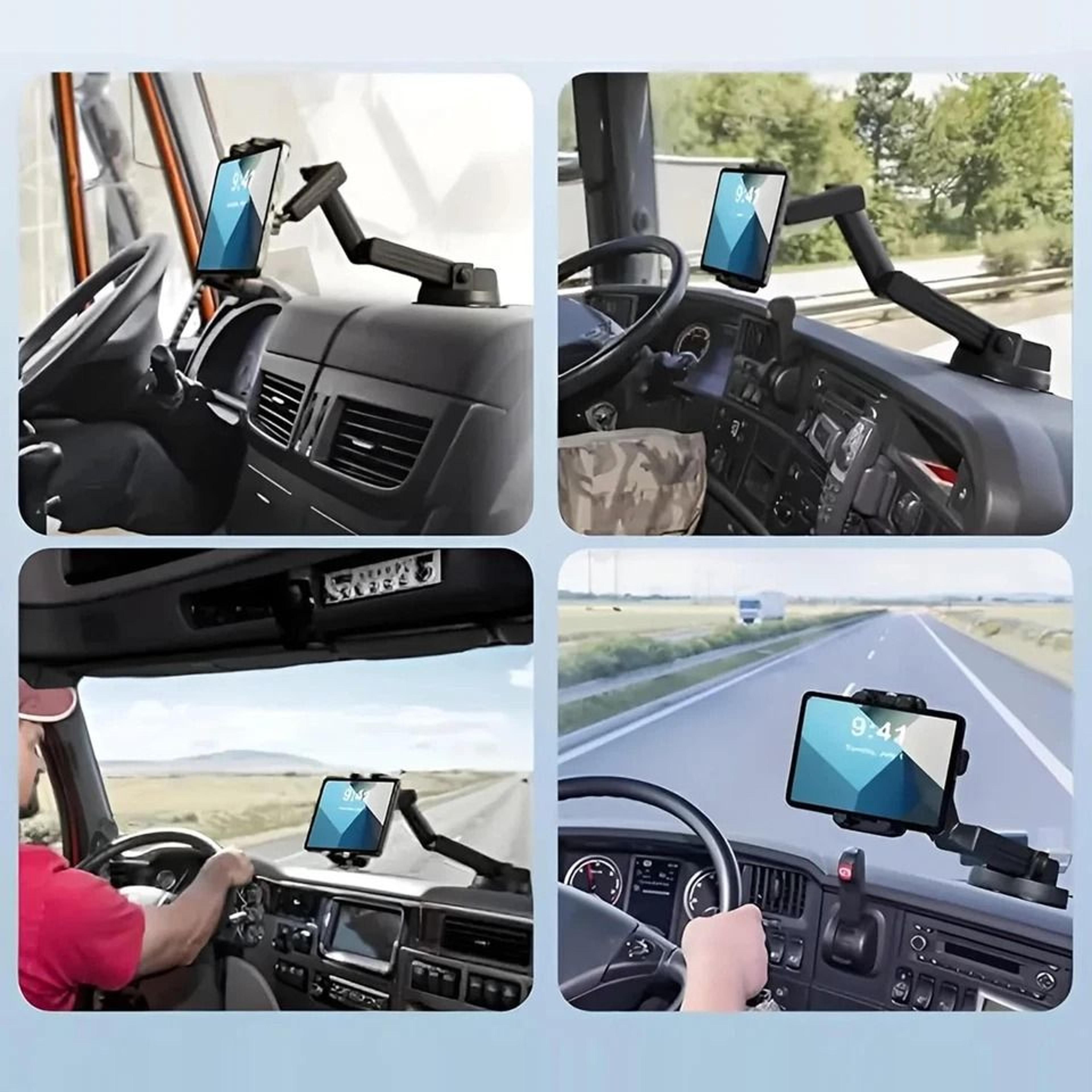 Universal Tablet Mount For Trucks Long Arm Dashboard  Windshield Holder For IPad IPhone Galaxy Tab 1