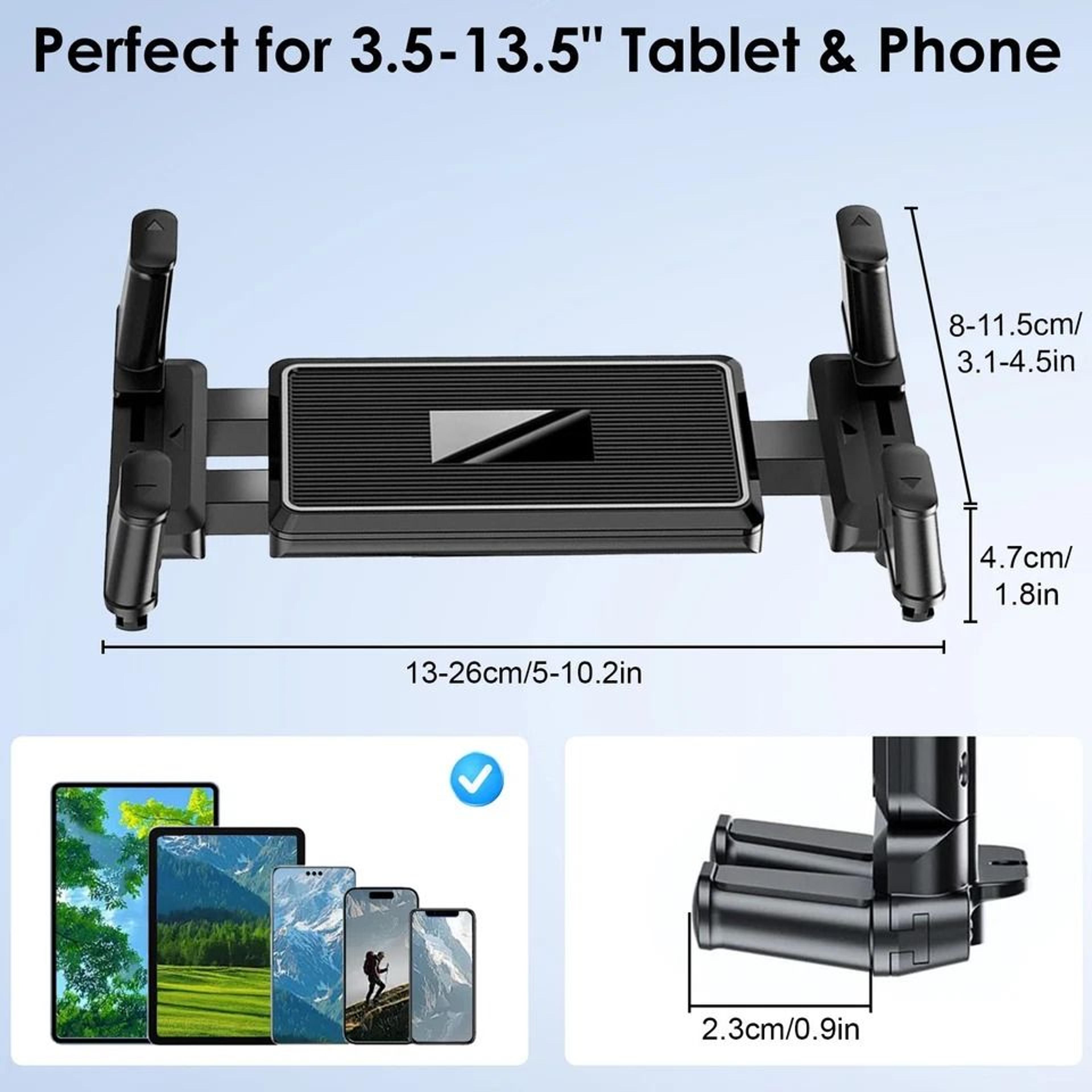 Universal Tablet Mount For Trucks Long Arm Dashboard  Windshield Holder For IPad IPhone Galaxy Tab 7