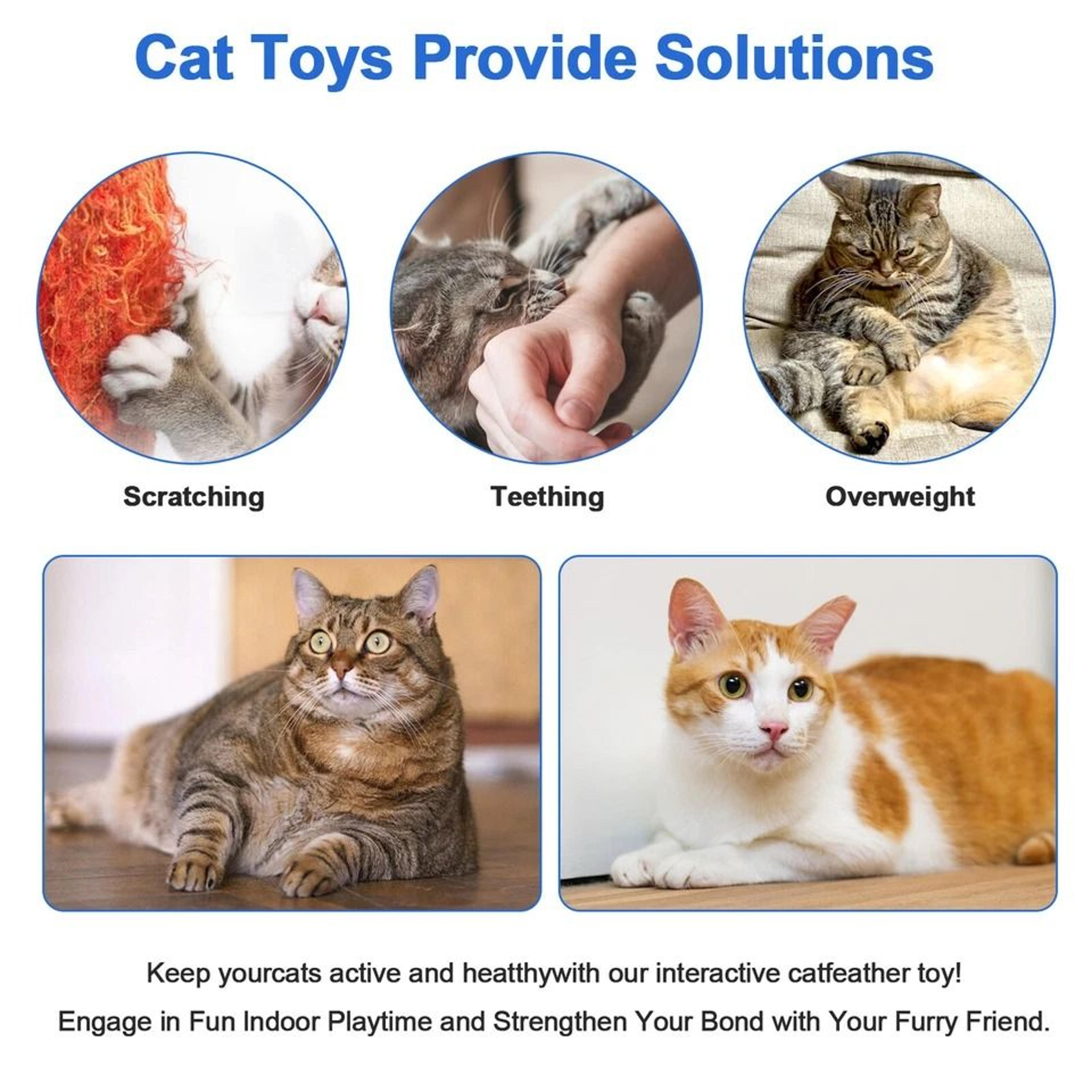Feather Bell Wand Kitten Cat Toy Telescopic Teaser Rod For Interactive Play Gift For Cats And Kitte 2