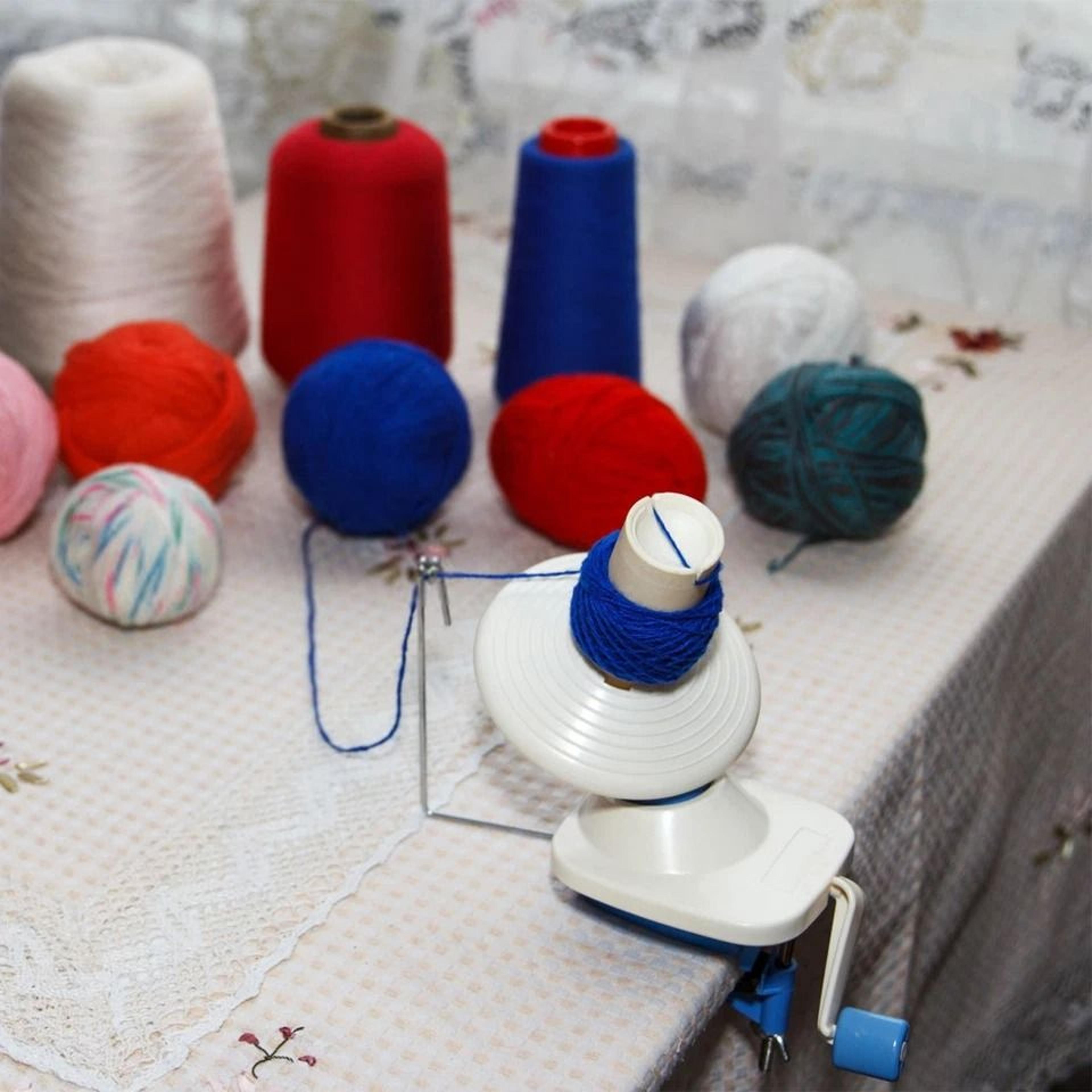 Hand Operated Yarn Winder Manual Yarn Ball Organizer For Home Knitting And Crocheting Projects Dura 2