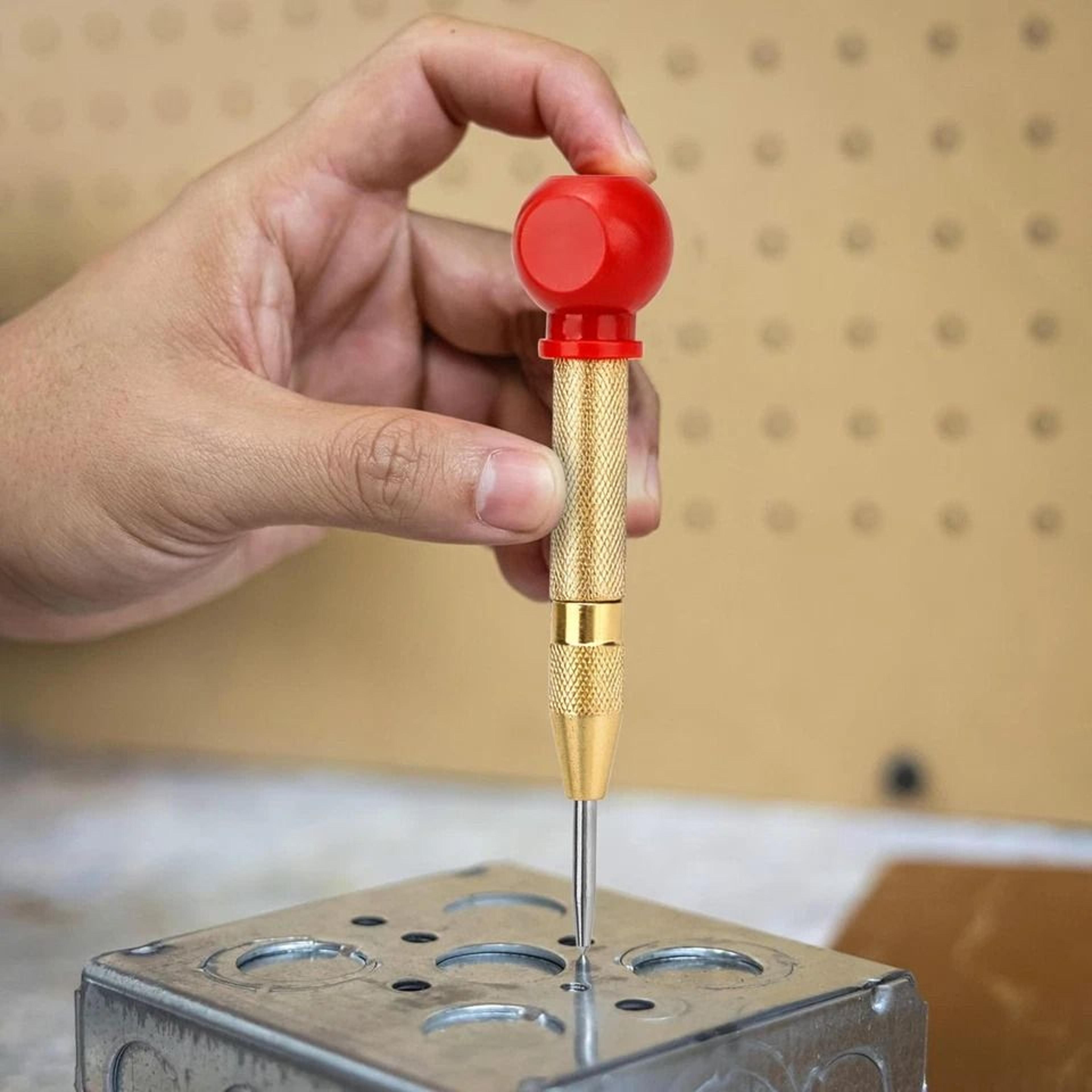 automatic center punch , spring loaded drilling tool for wood, metal, plastic, high precision
