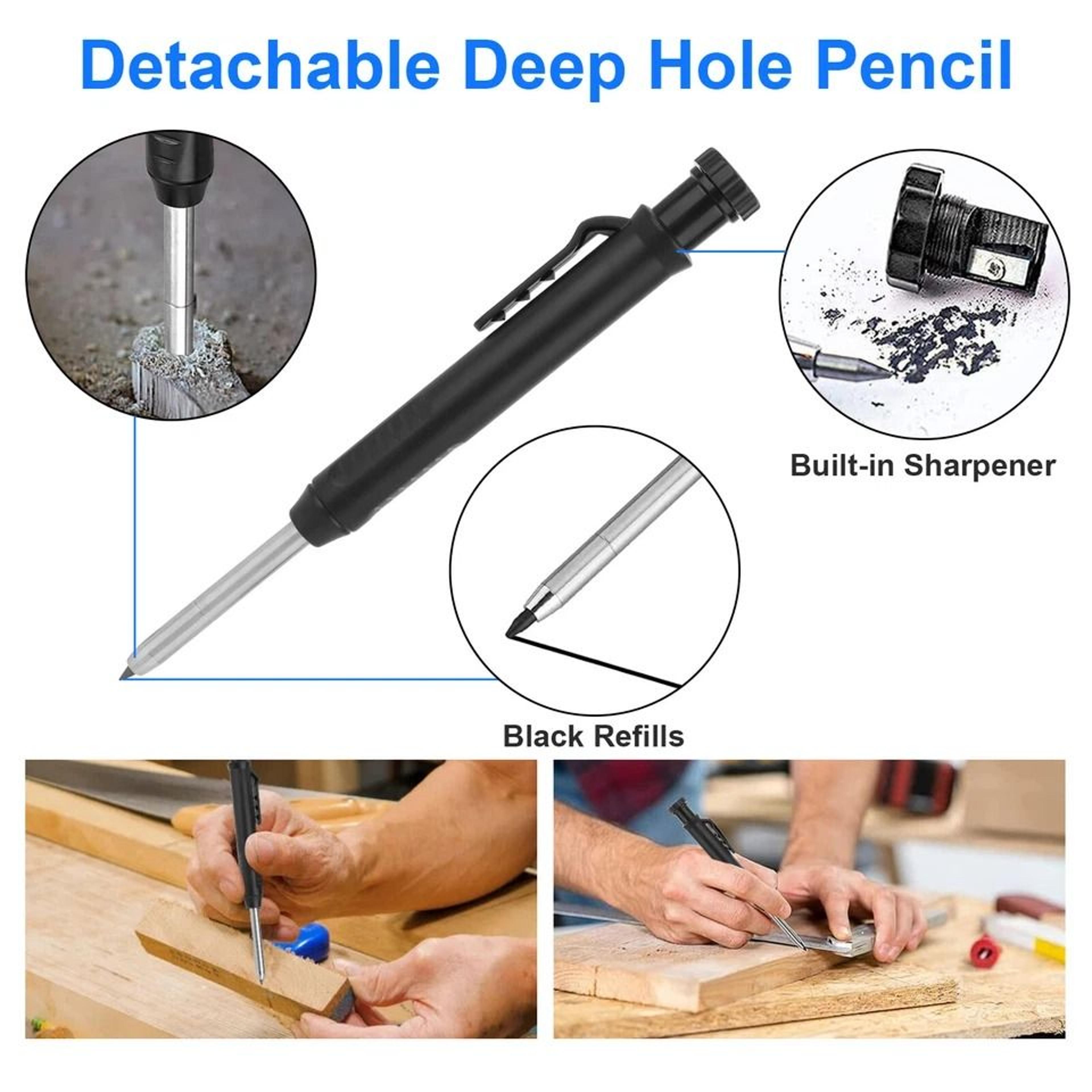 Adjustable Multifunction Scribing Tool Precise Measuring Gauge Versatile Woodworking Tool For Stud  4
