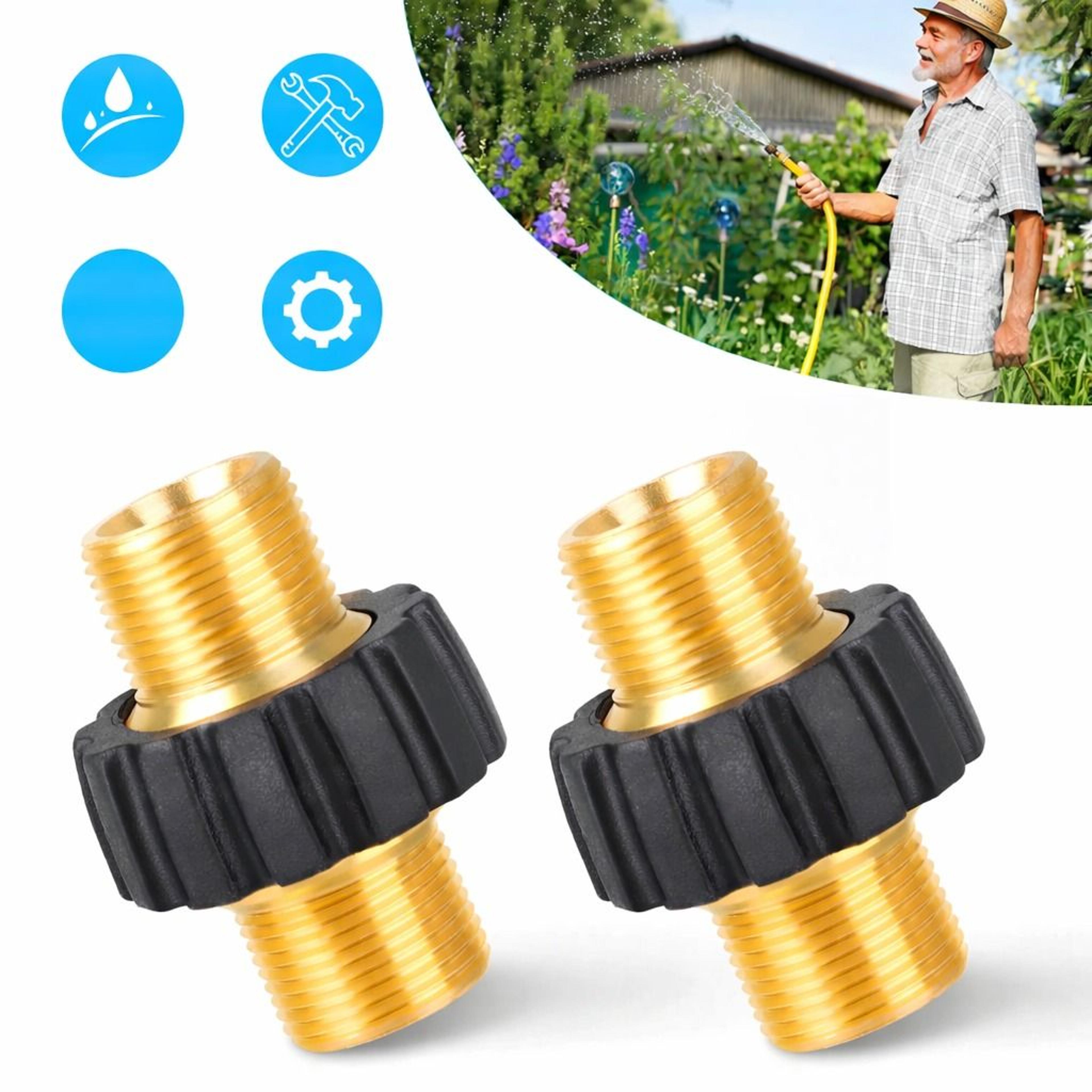brass pressure washer adapter, quick connect hose fitting, durable high-pressure connector
