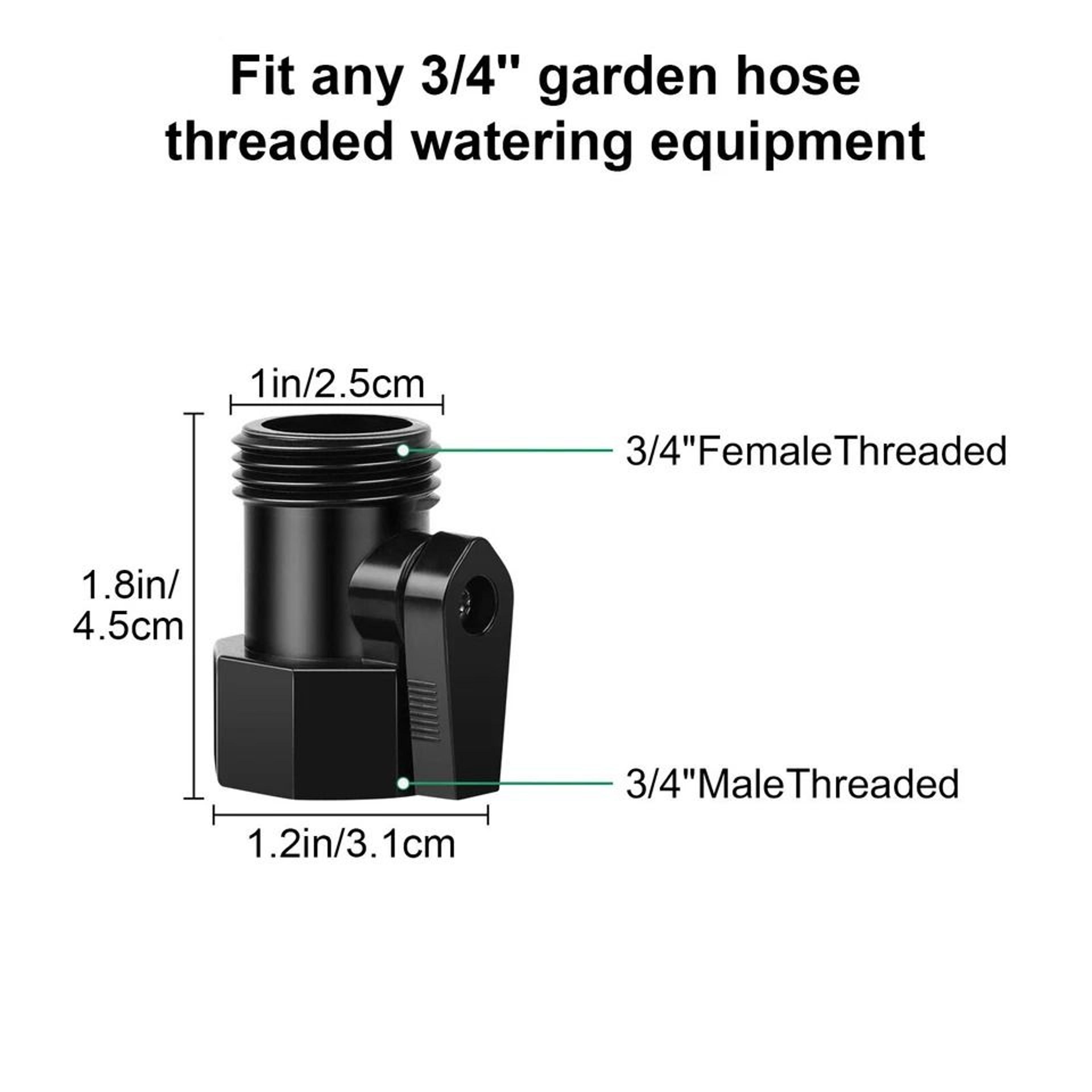 Stop Valves  ABS Control Valves LeakProof Design Easy Installation For Plumbing Irrigation 6