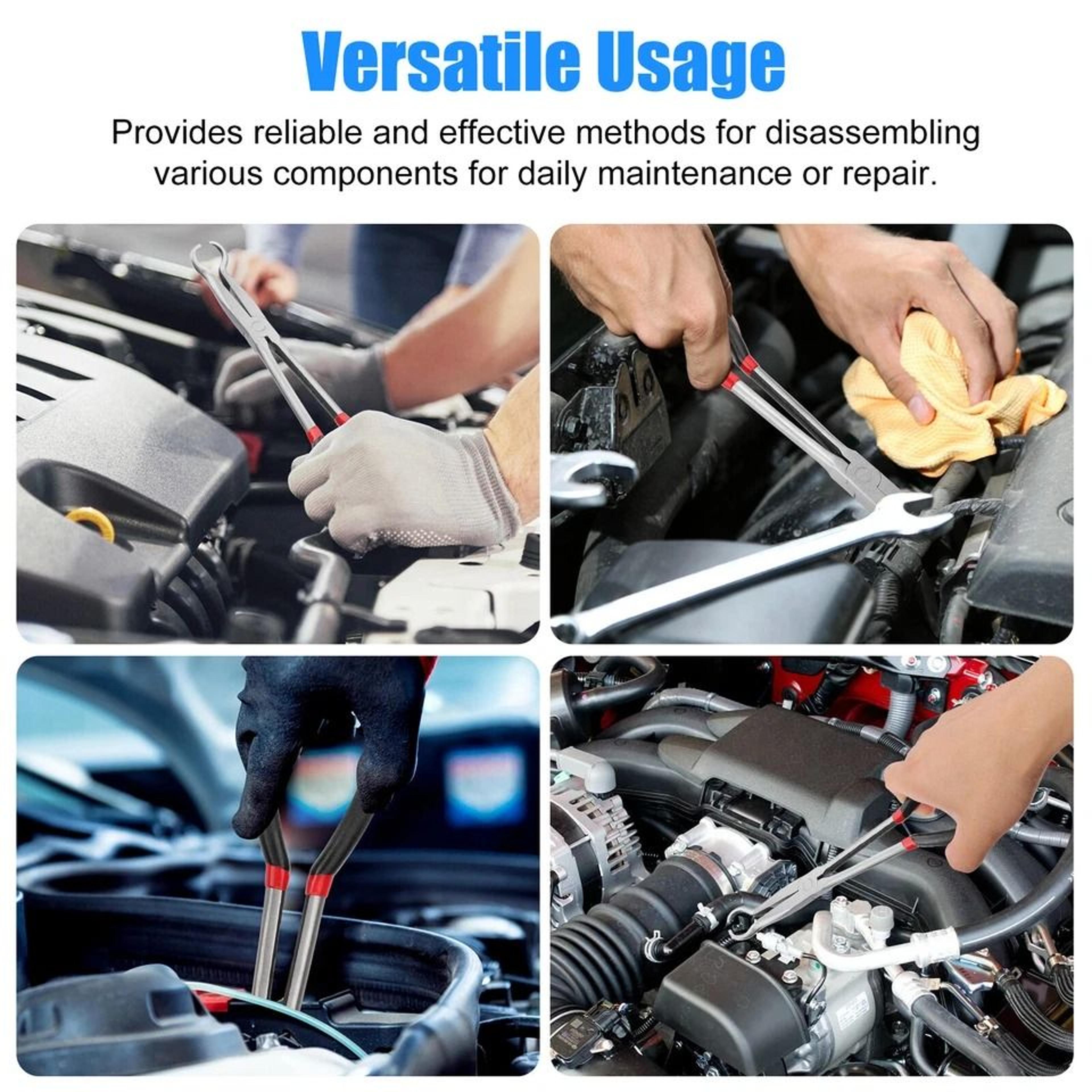 Spark Plug Removal Tool Ergonomic Electrical Disconnect Pliers Hose Clamp Pliers For Vehicle Mainte 3