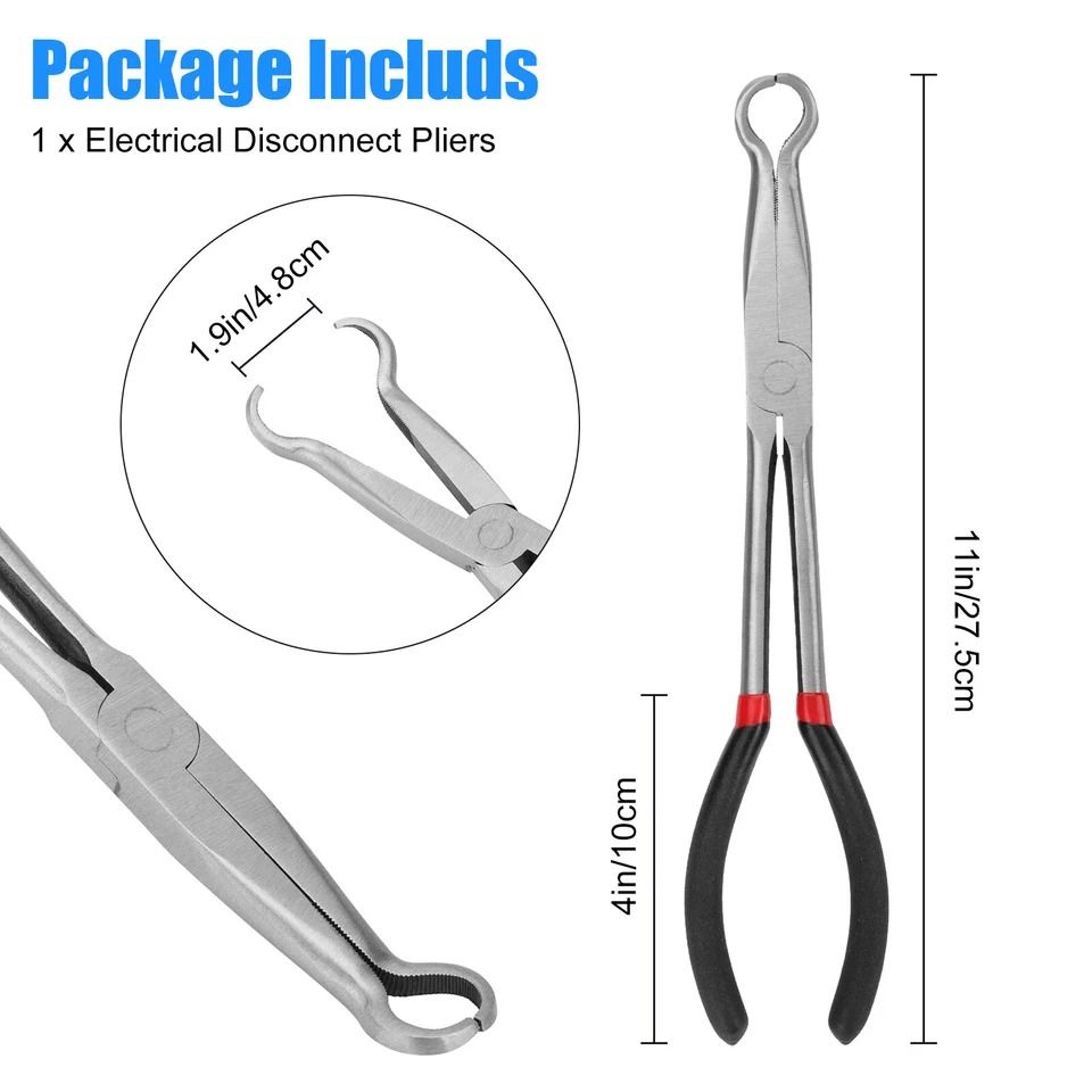 Spark Plug Removal Tool Ergonomic Electrical Disconnect Pliers Hose Clamp Pliers For Vehicle Mainte 4