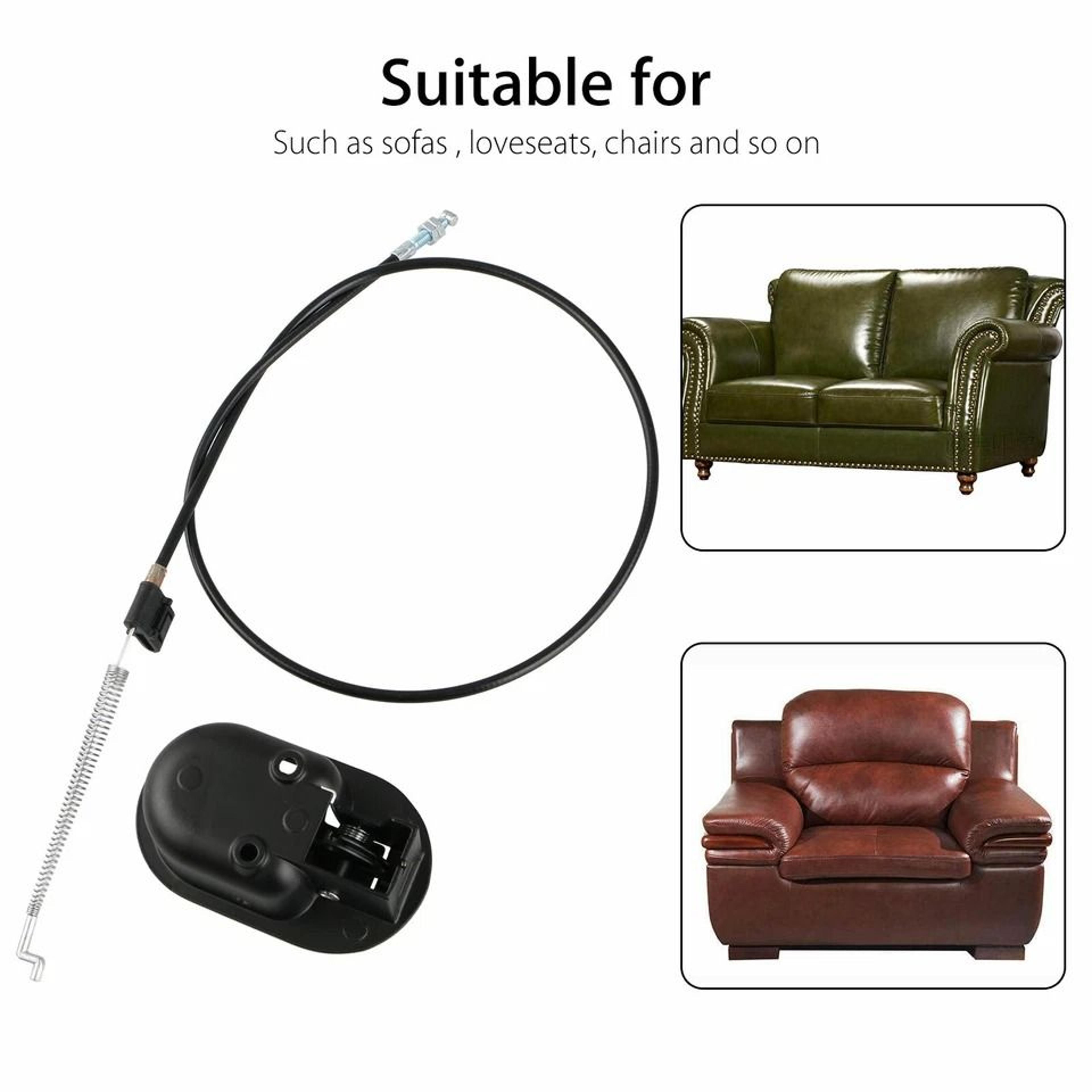 Sofa Recliner Lever Replacement Universal Release Pull Handle Cable For Chairs Loveseats Couches Ea 4