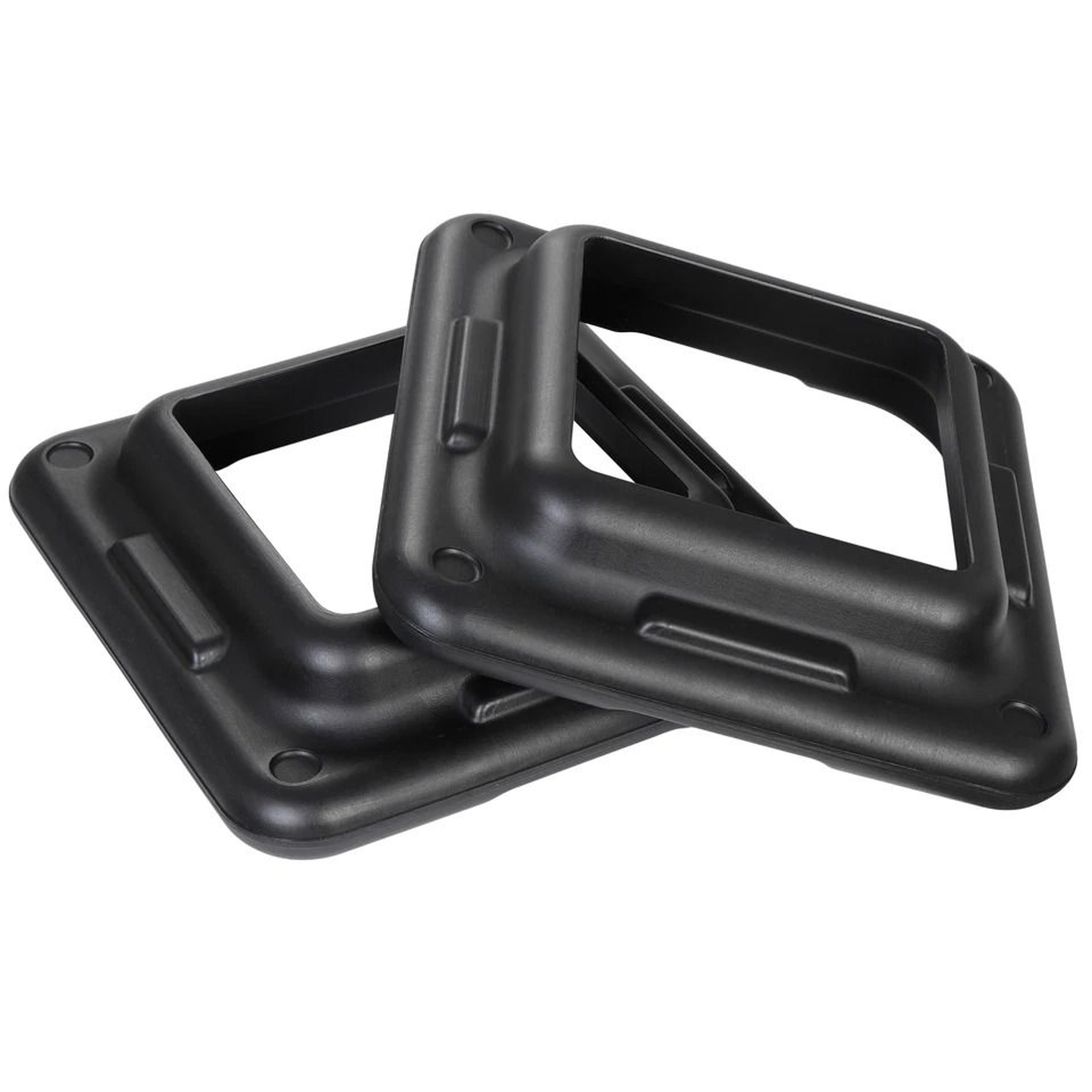 High Step Aerobic Platform Stepper Adjustable With Risers Perfect For Home Use GreenGray 6