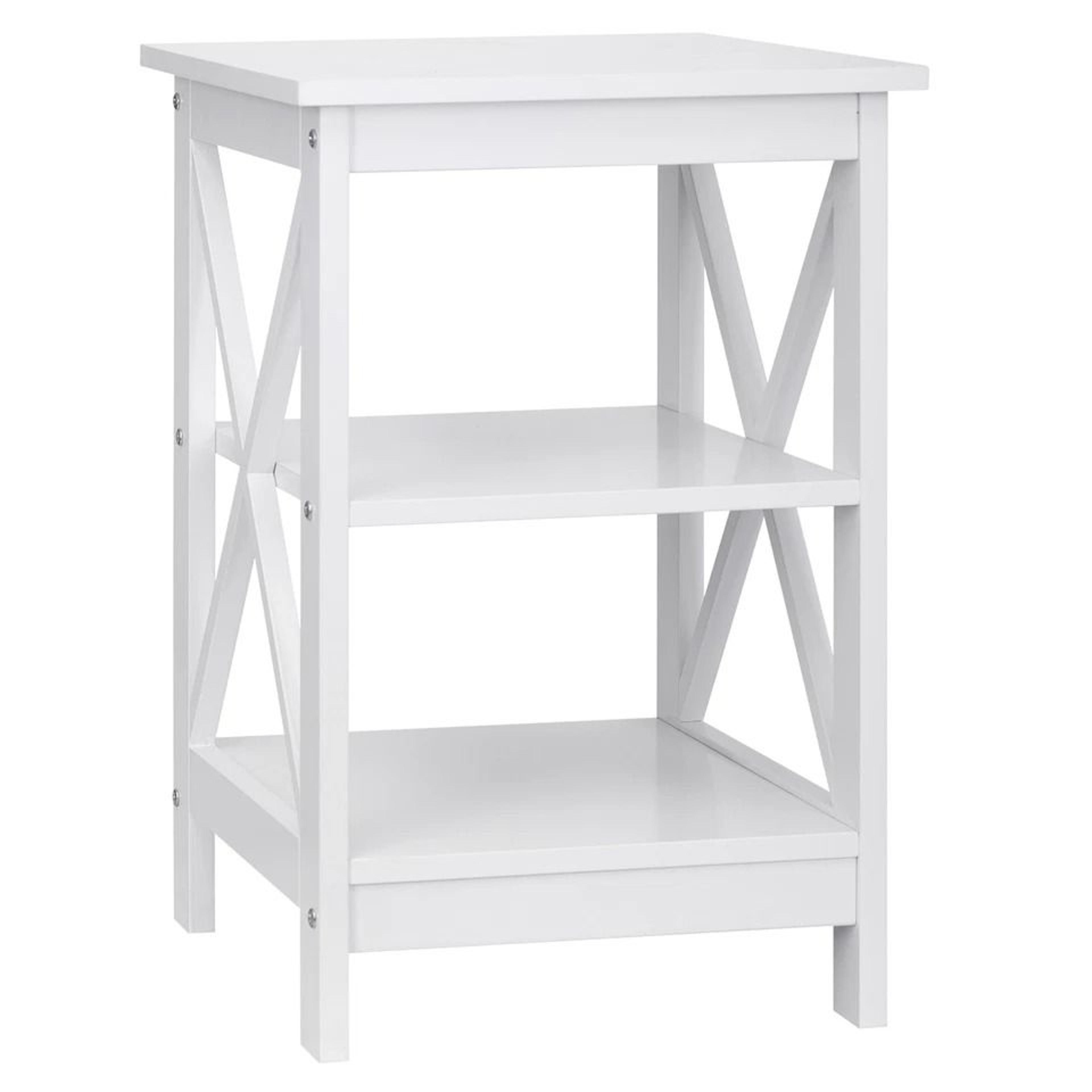 XDesign End Table Set Side Tables With Storage Shelf Compact Sofa Table For Bedroom Living Room Off 6