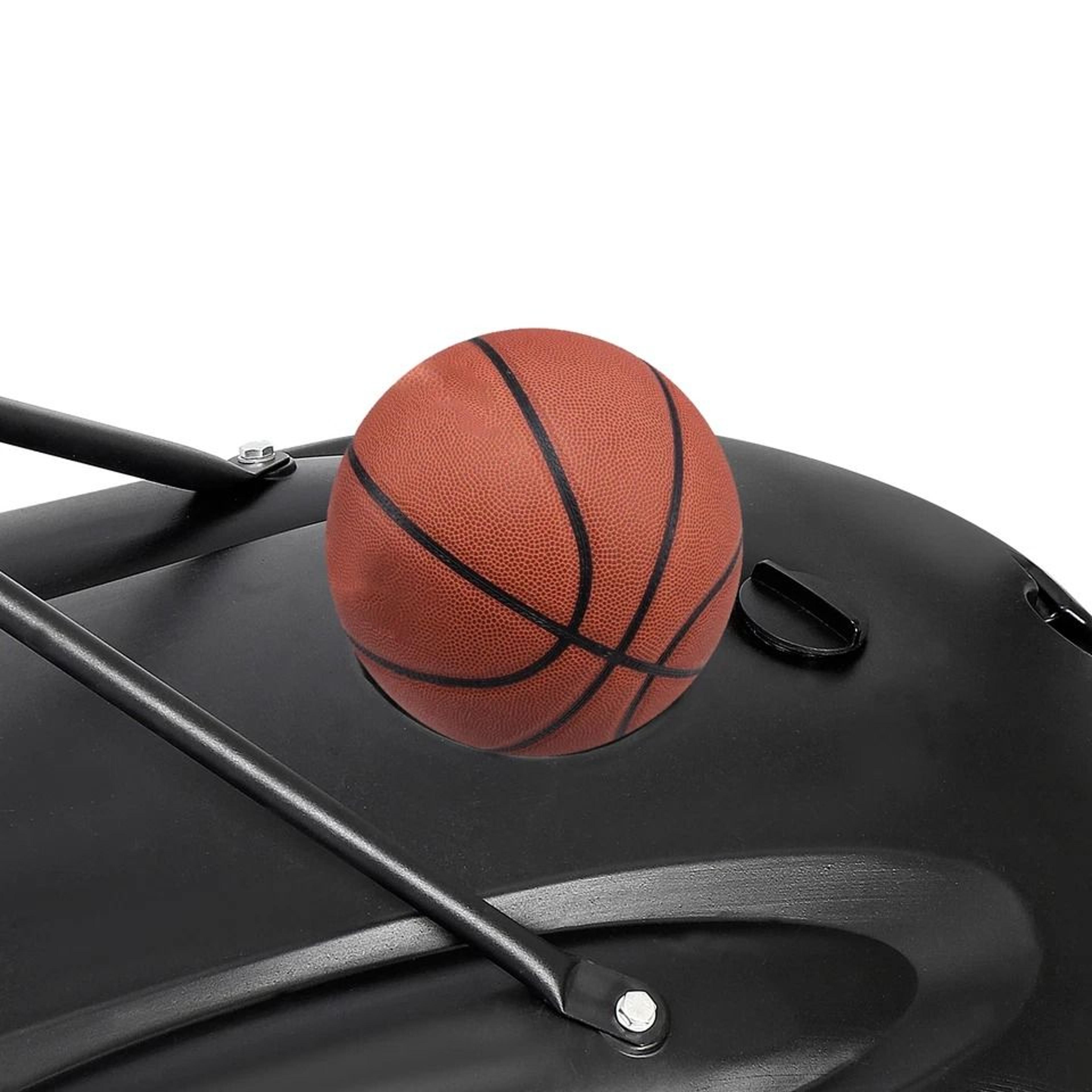 Adjustable Basketball Hoop For Kids Outdoor Goal System Portable Durable AllWeather Perfect For Bac 9