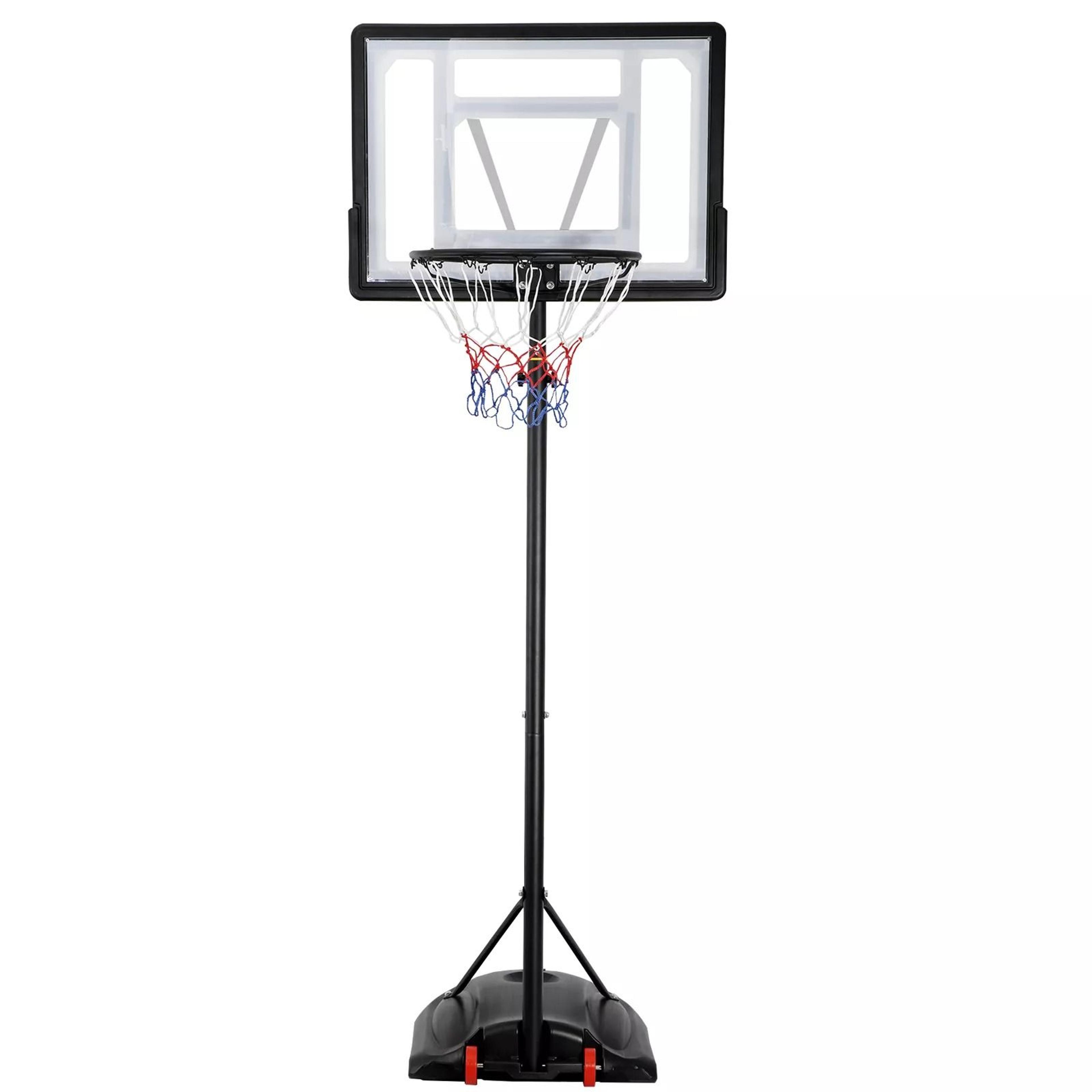 Adjustable Basketball Hoop For Kids Outdoor Goal System Portable Durable AllWeather Perfect For Bac 15