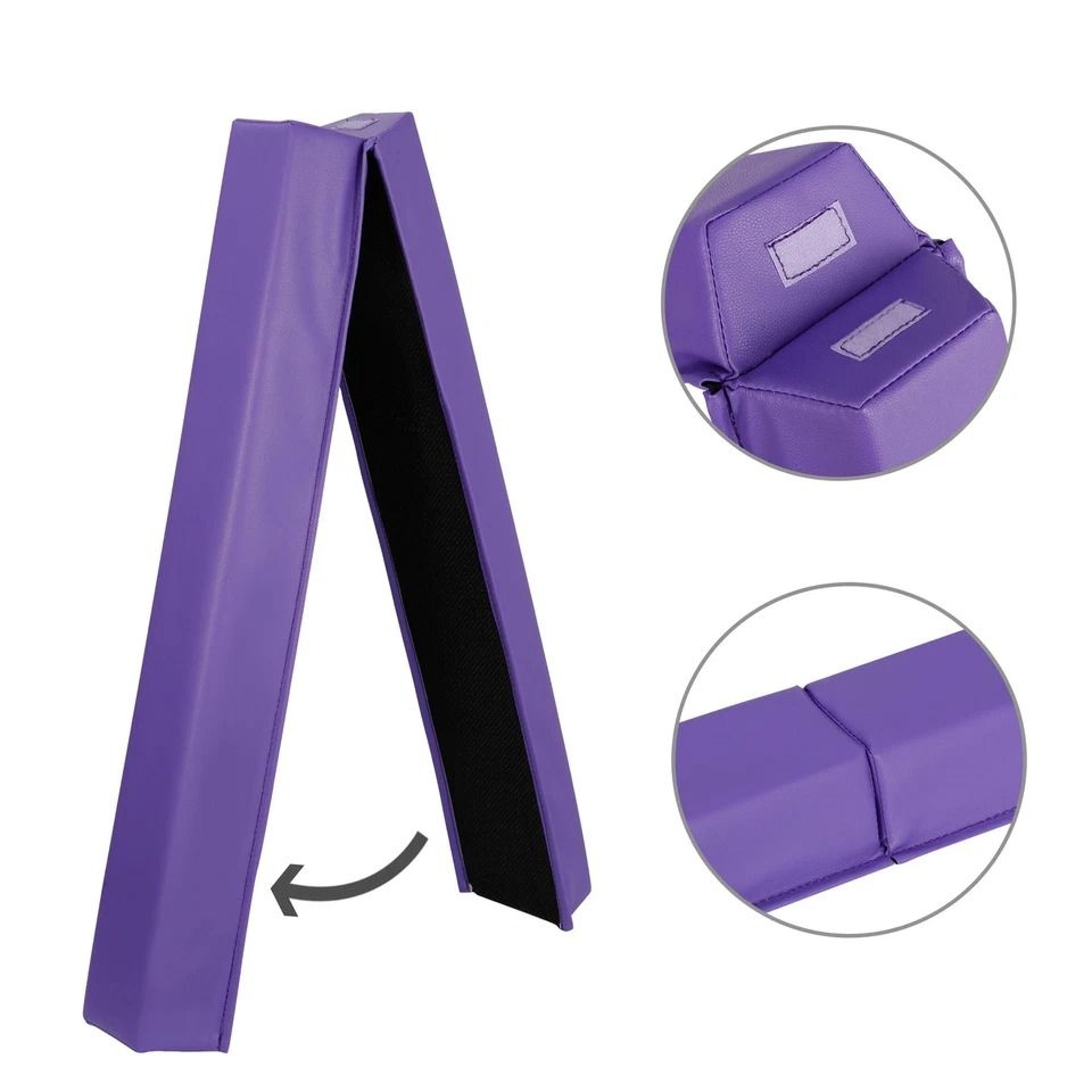 gymnastics beam, floor folding balance, non-slip base, perfect for home practice and training