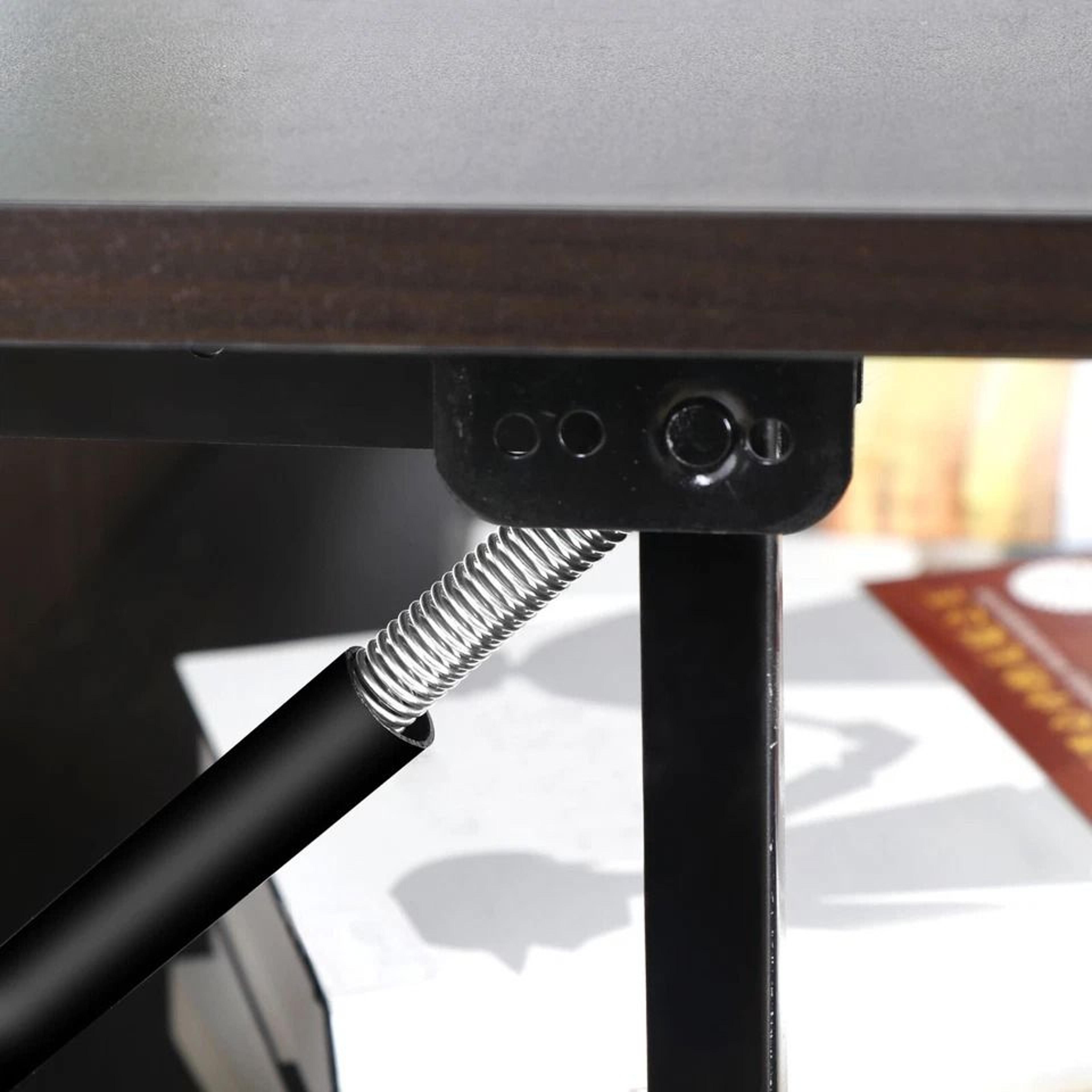 Black Liftup Coffee Table With Hidden Storage Luxury Unique Design Durable Tea Table For Modern Hom