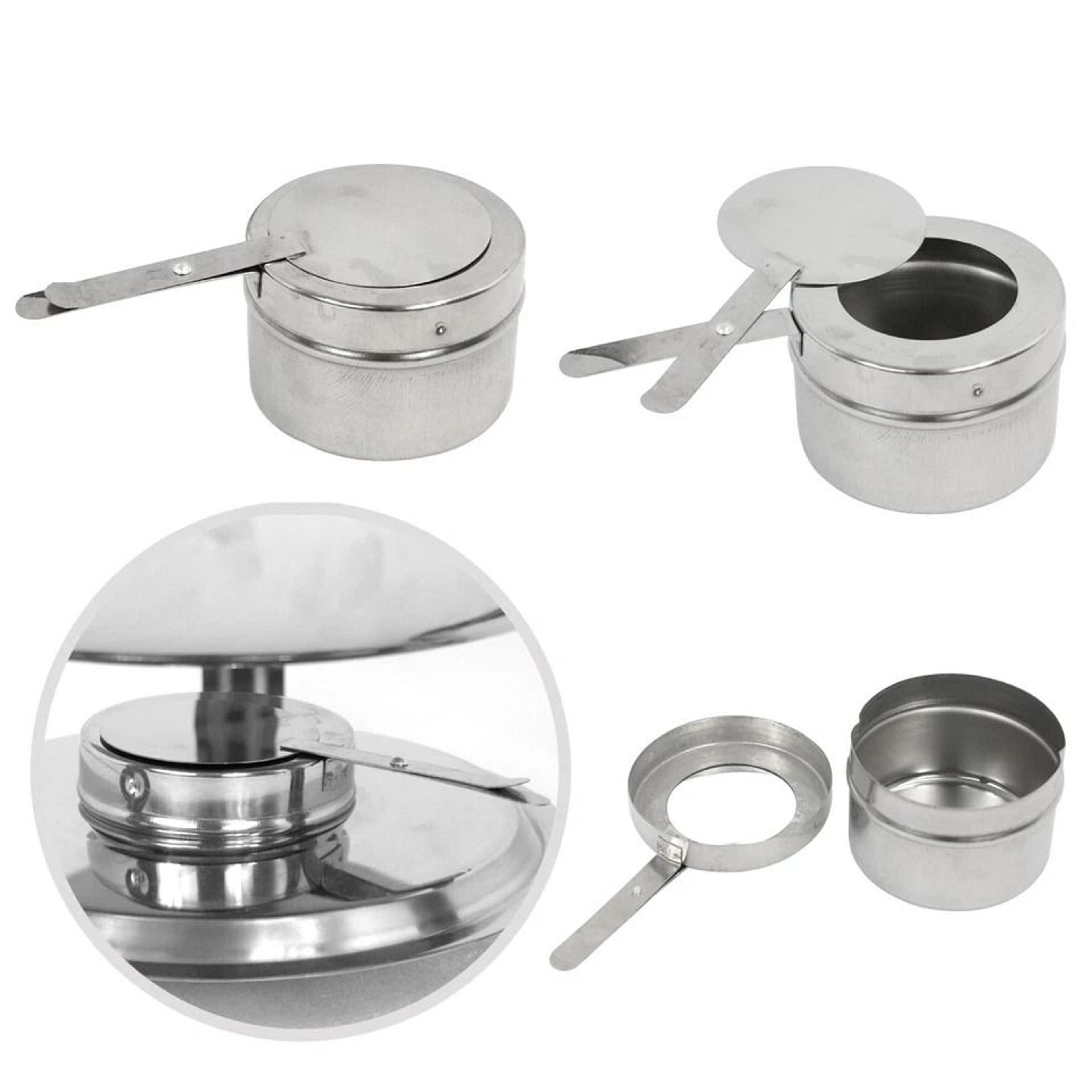 Stainless Steel Quart Chafing Dish Durable Buffet Catering Tray Mirror Finish Alcohol Furnace Perfe 10