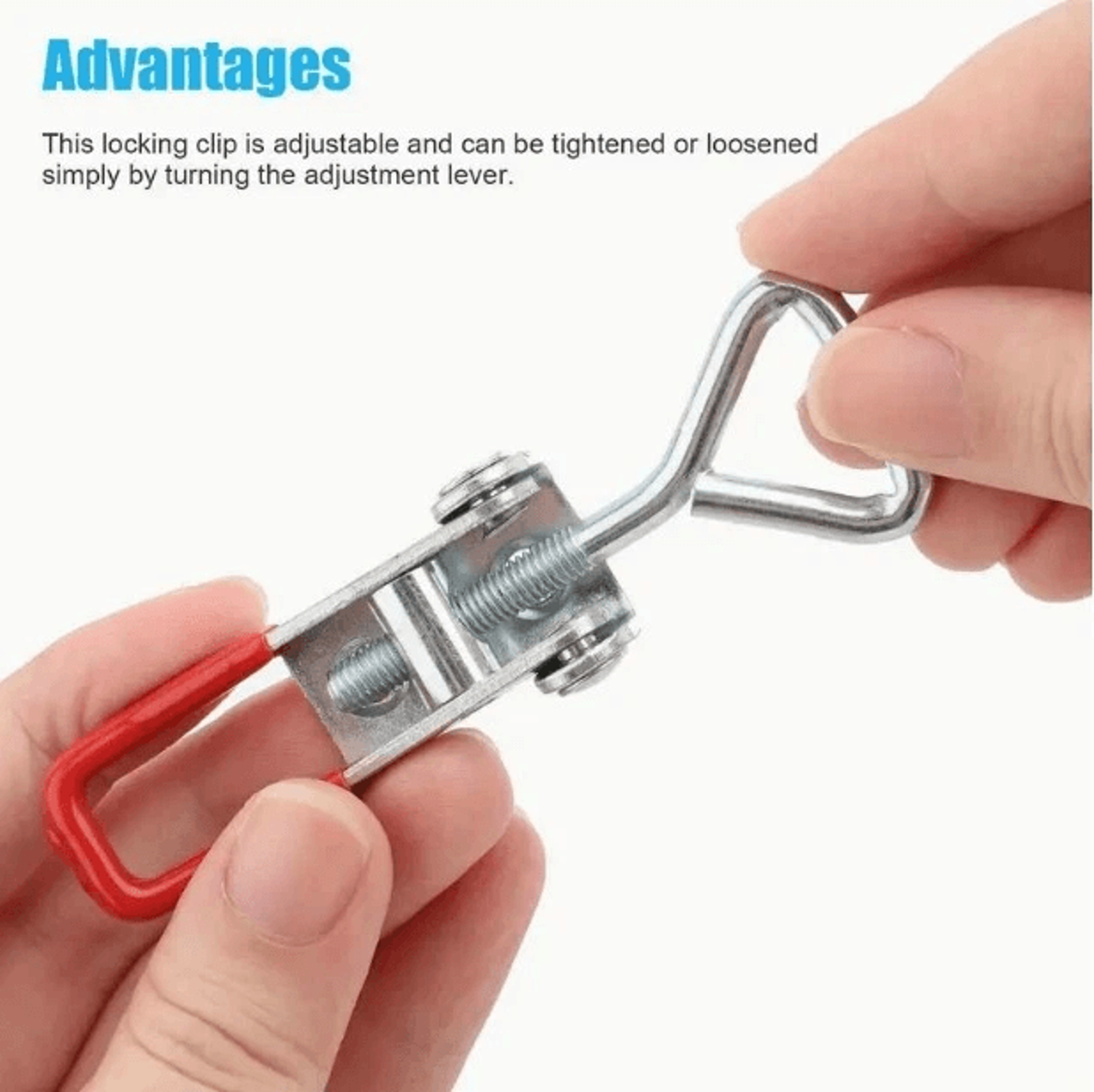 Lock Clamp For Boxes Case Heavy Duty Steel Toggle Latch Catches Load Capacity 9
