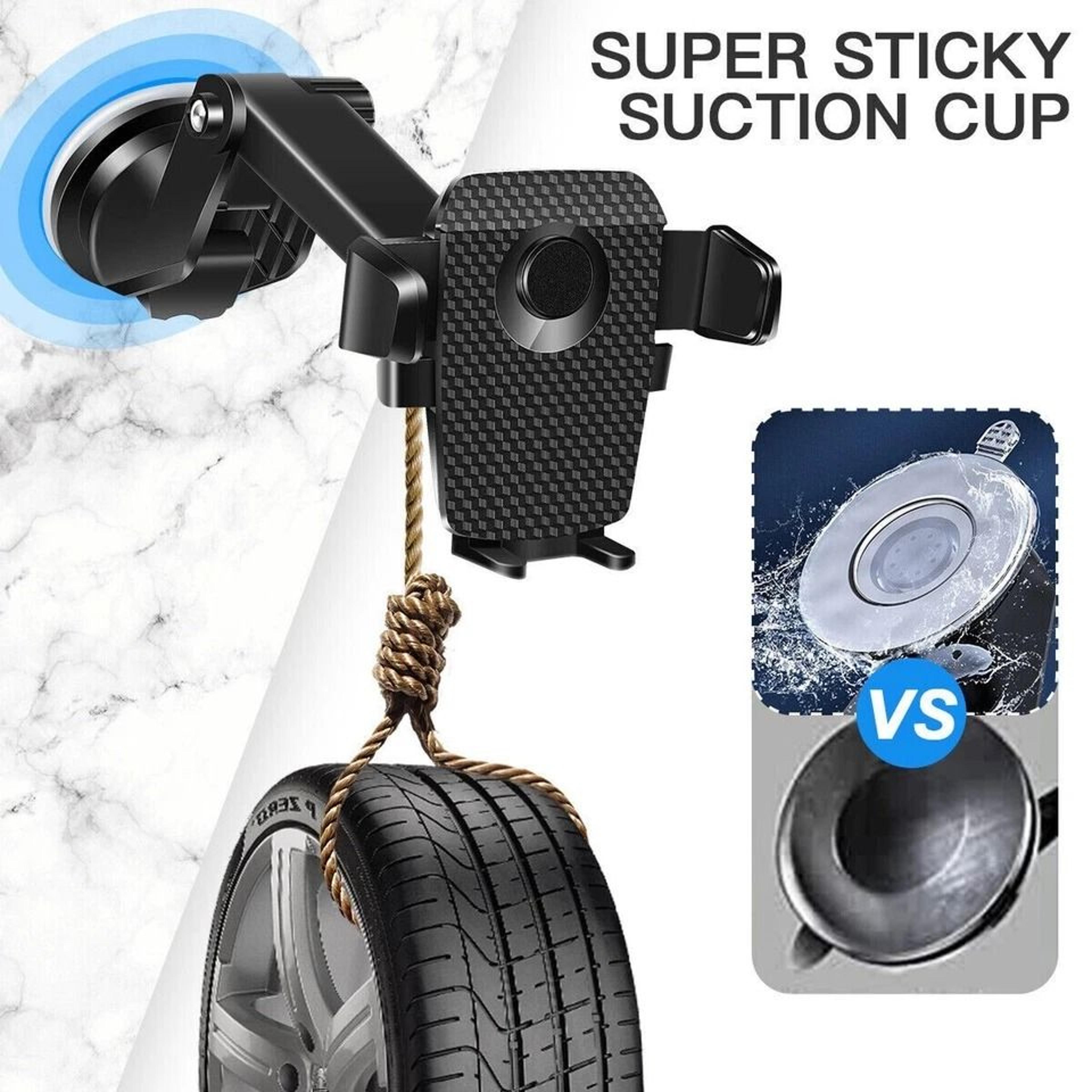 Universal Car Phone Holder Mount For IPhone And Samsung Galaxy Adjustable View HandsFree Car Mount 6