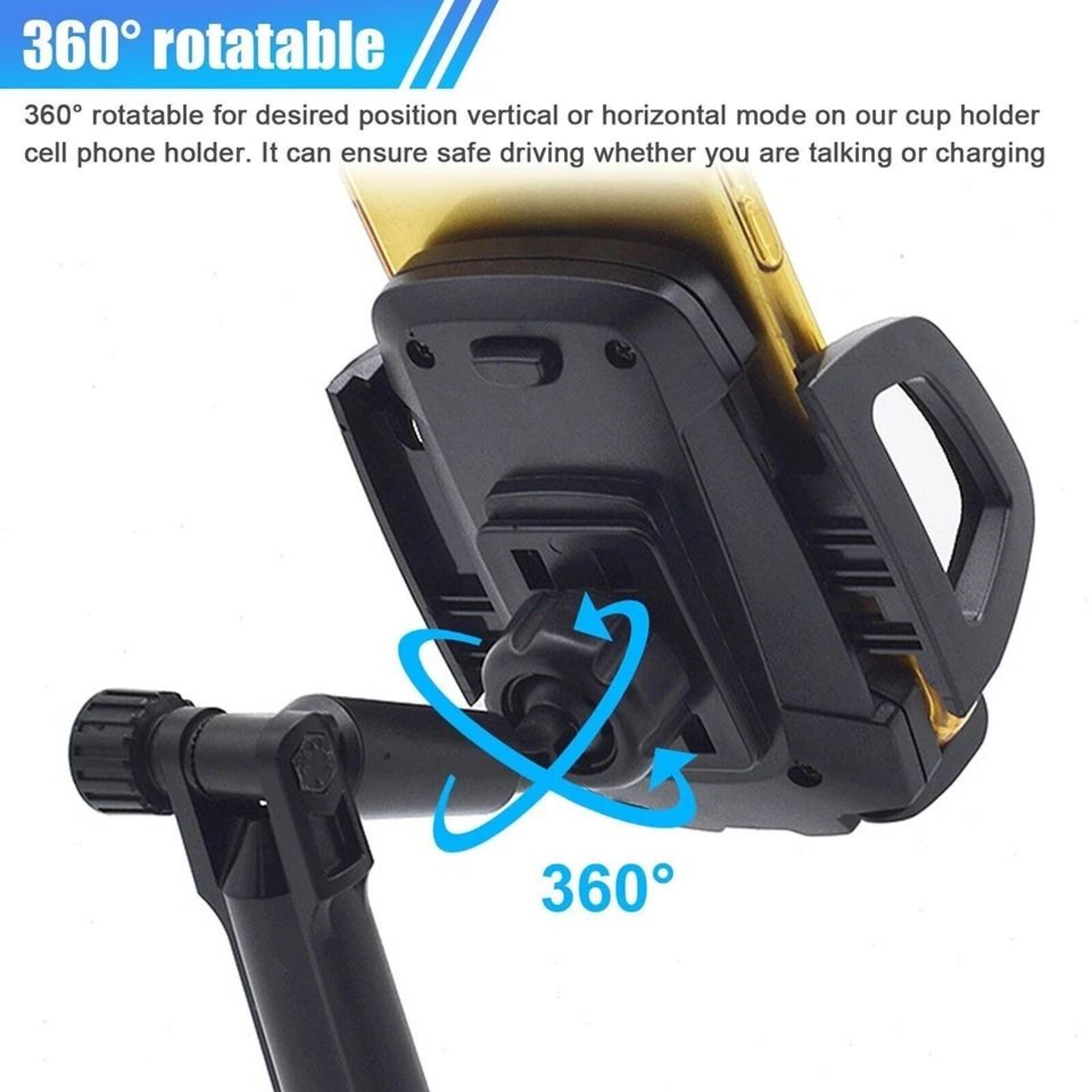 Adjustable Car Cup Stand Universal Phone Holder Cradle Upgraded Version For Cell Phones 3