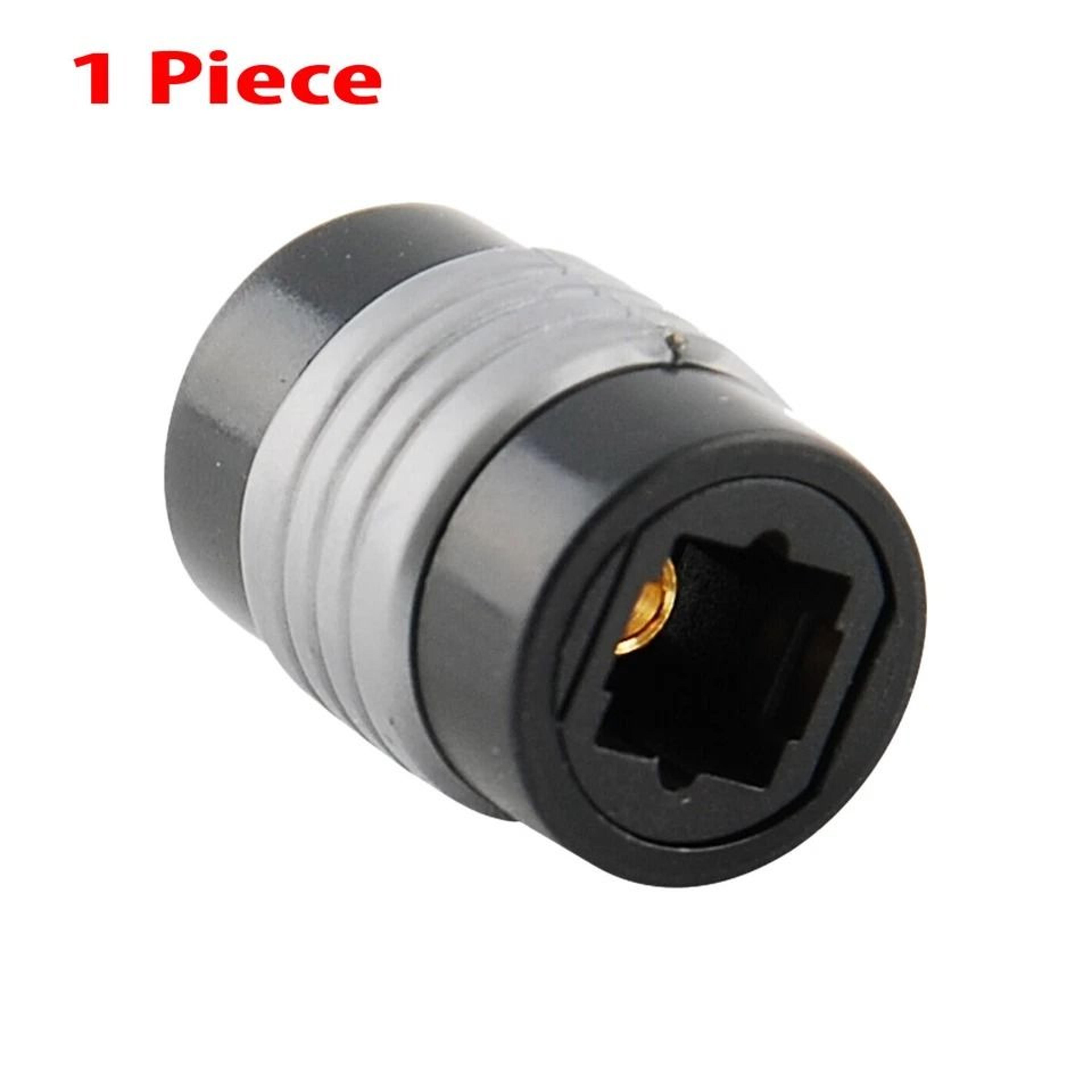Fiber Optic TosLink Coupler Extension Adapter Digital Audio Fiber Cable Joiner Toslink Female Conne