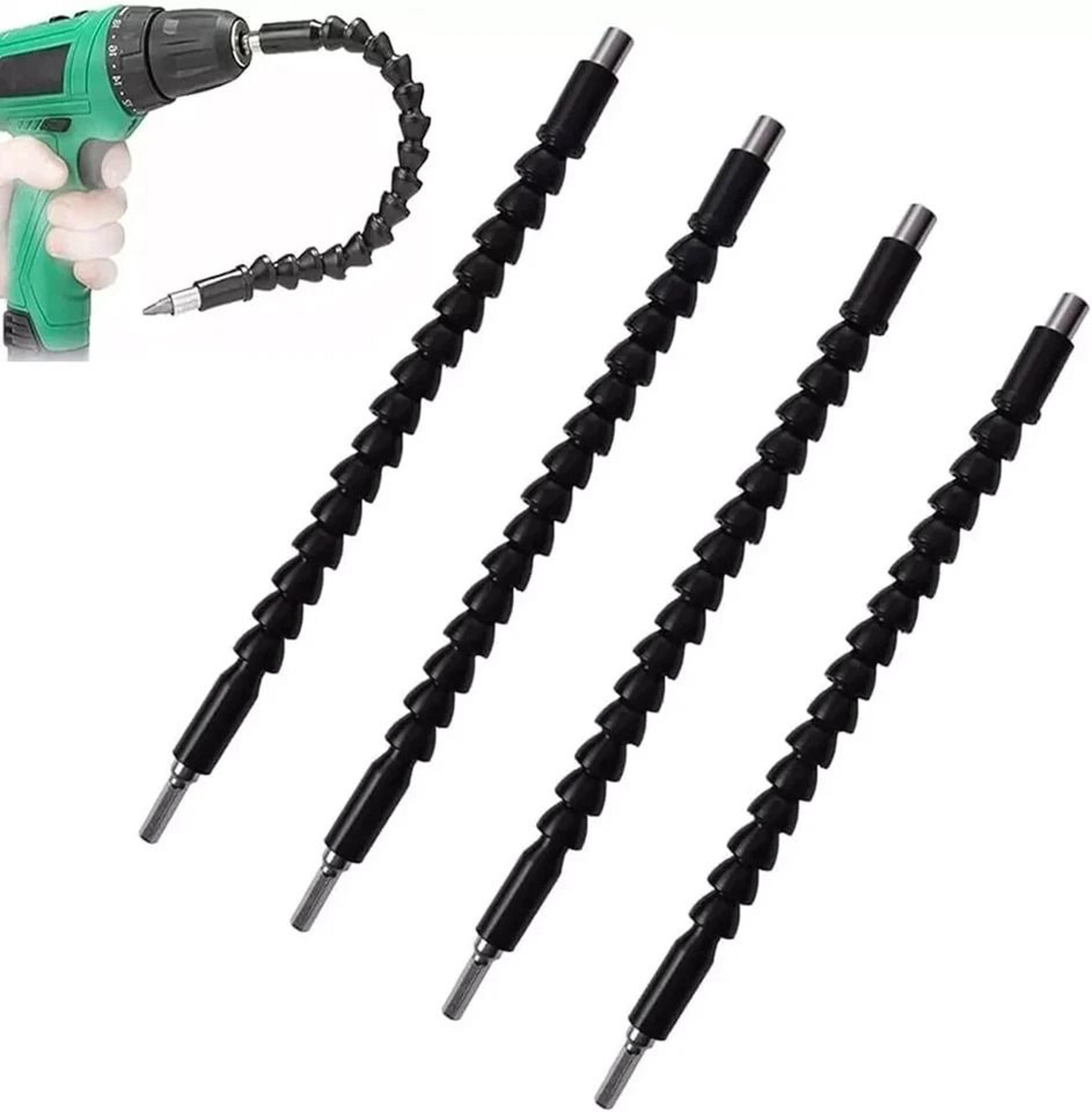superbit flexible drill extension, screwdriver shaft for narrow spaces, bendable drill bit extension