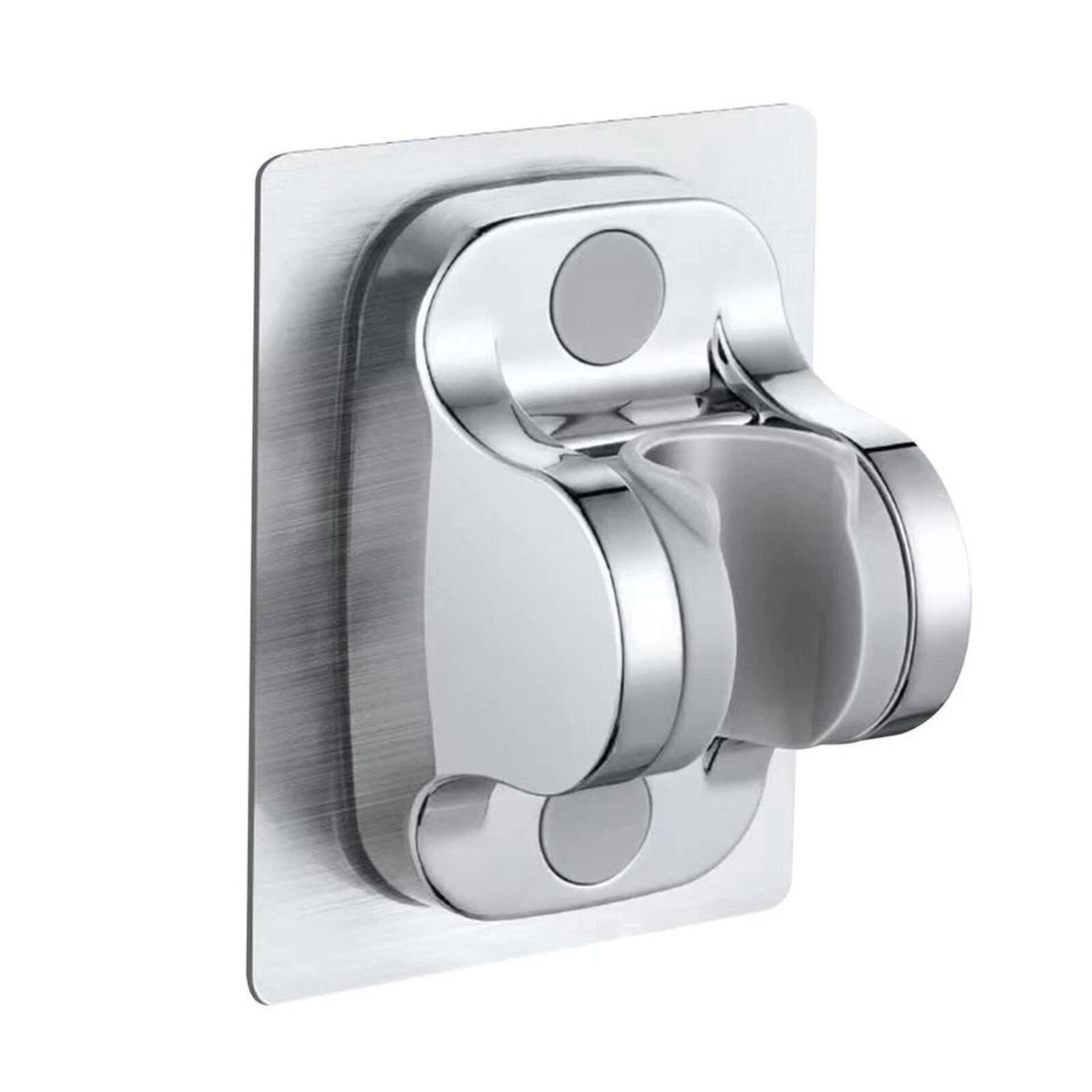 Adjustable Wall Mount Shower Bracket Self Adhesive Handheld Shower Head Holder No Drill Shower Moun 2