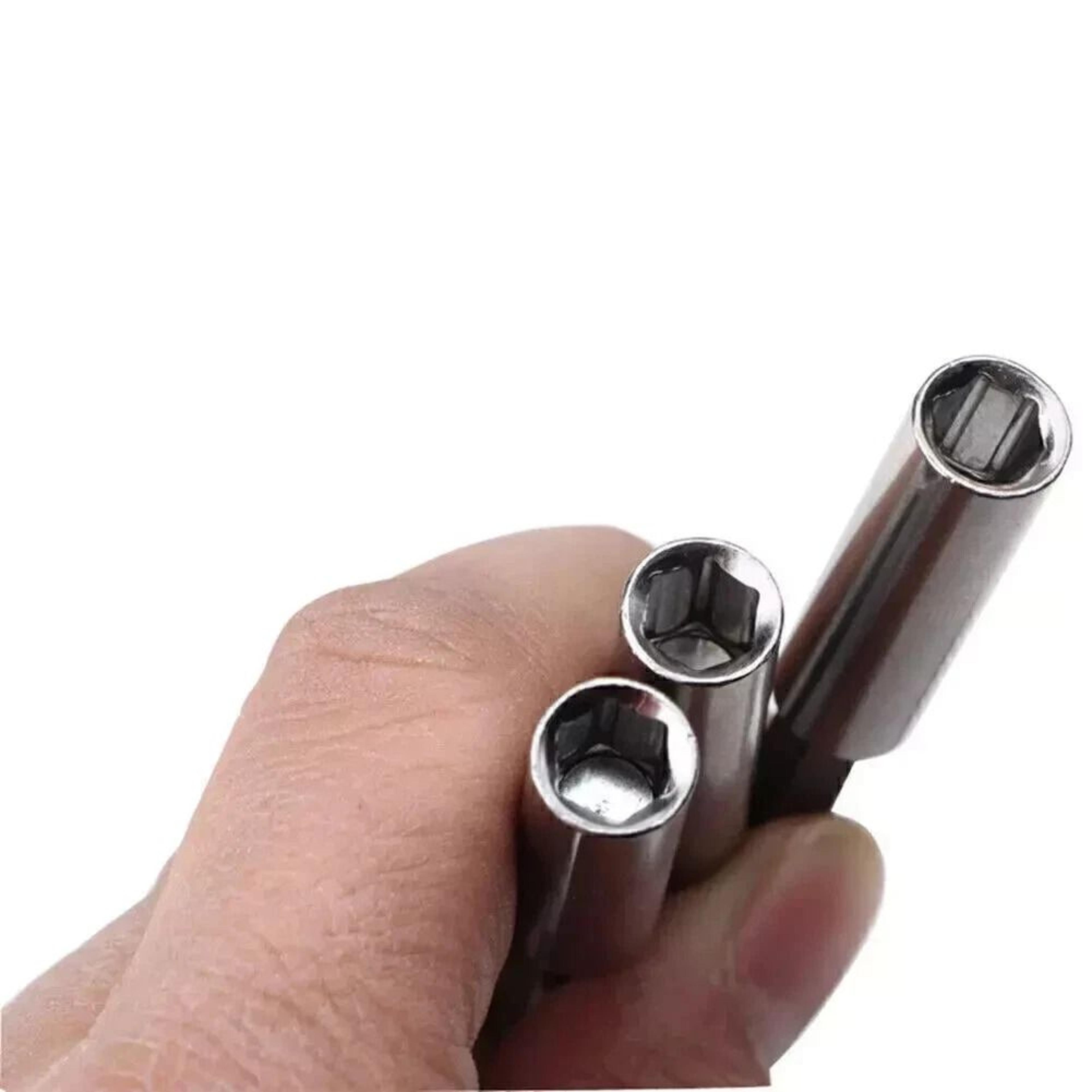 Magnetic Screwdriver Bit Holder Kit Hex Driver Flexi Extension Long And Short Drill Extension For E 5