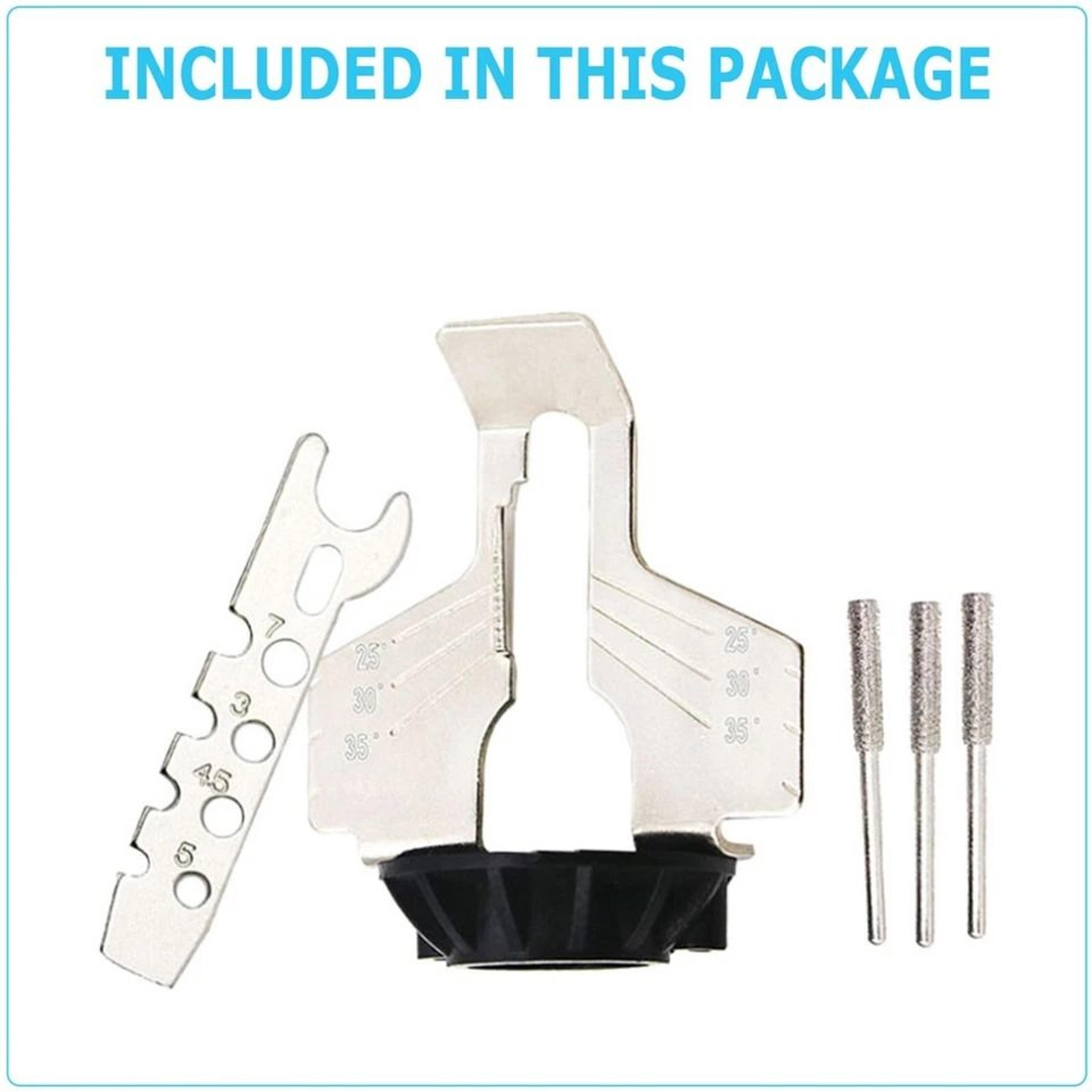 Electric Grinder Chainsaw Sharpener Grinder File Tool Attachment Forged Steel Sharpening Accessory  4