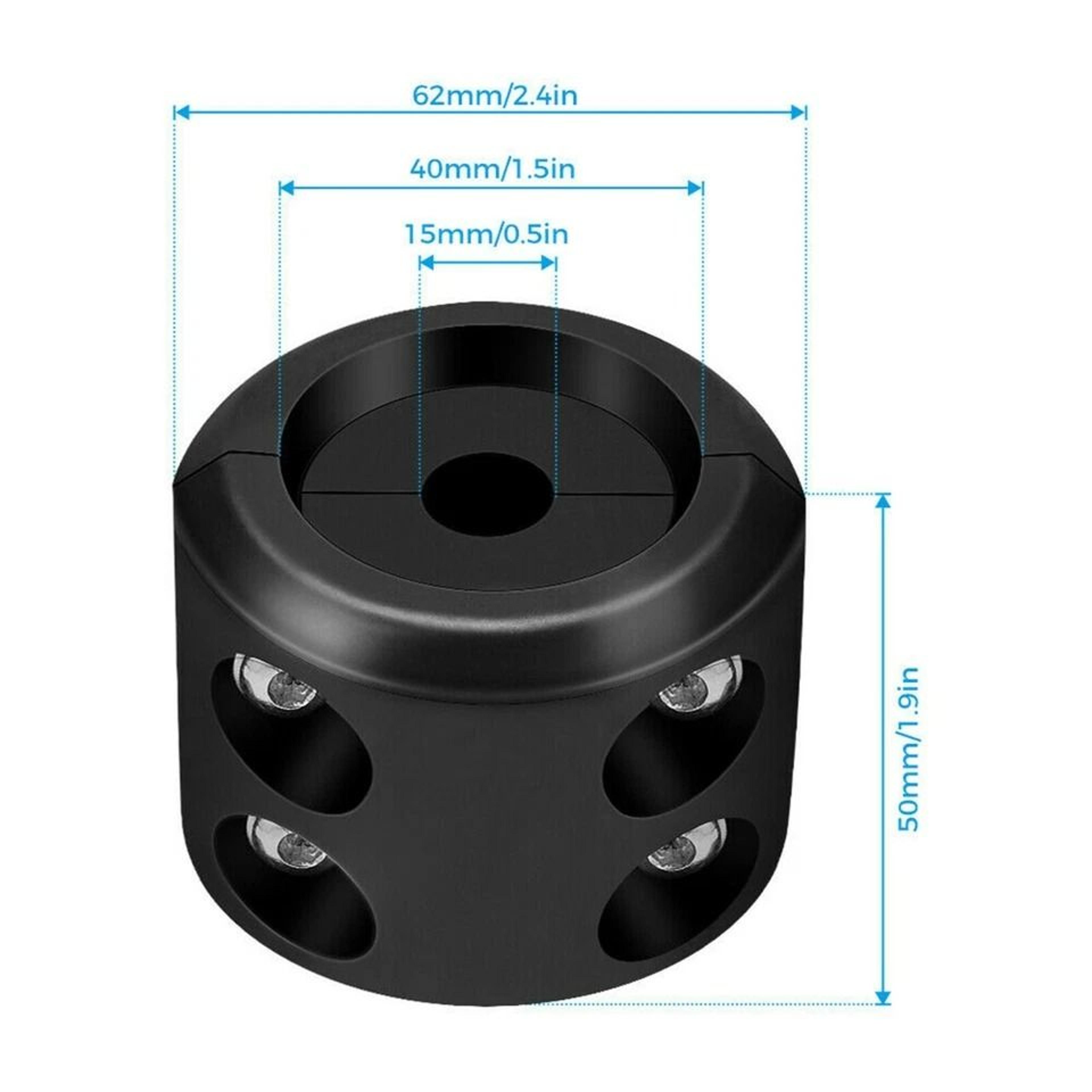 Heavy Duty ATV UTV Winch Stopper Waterproof Rubber Rope Hook Protector Compatible With Synthetic 7