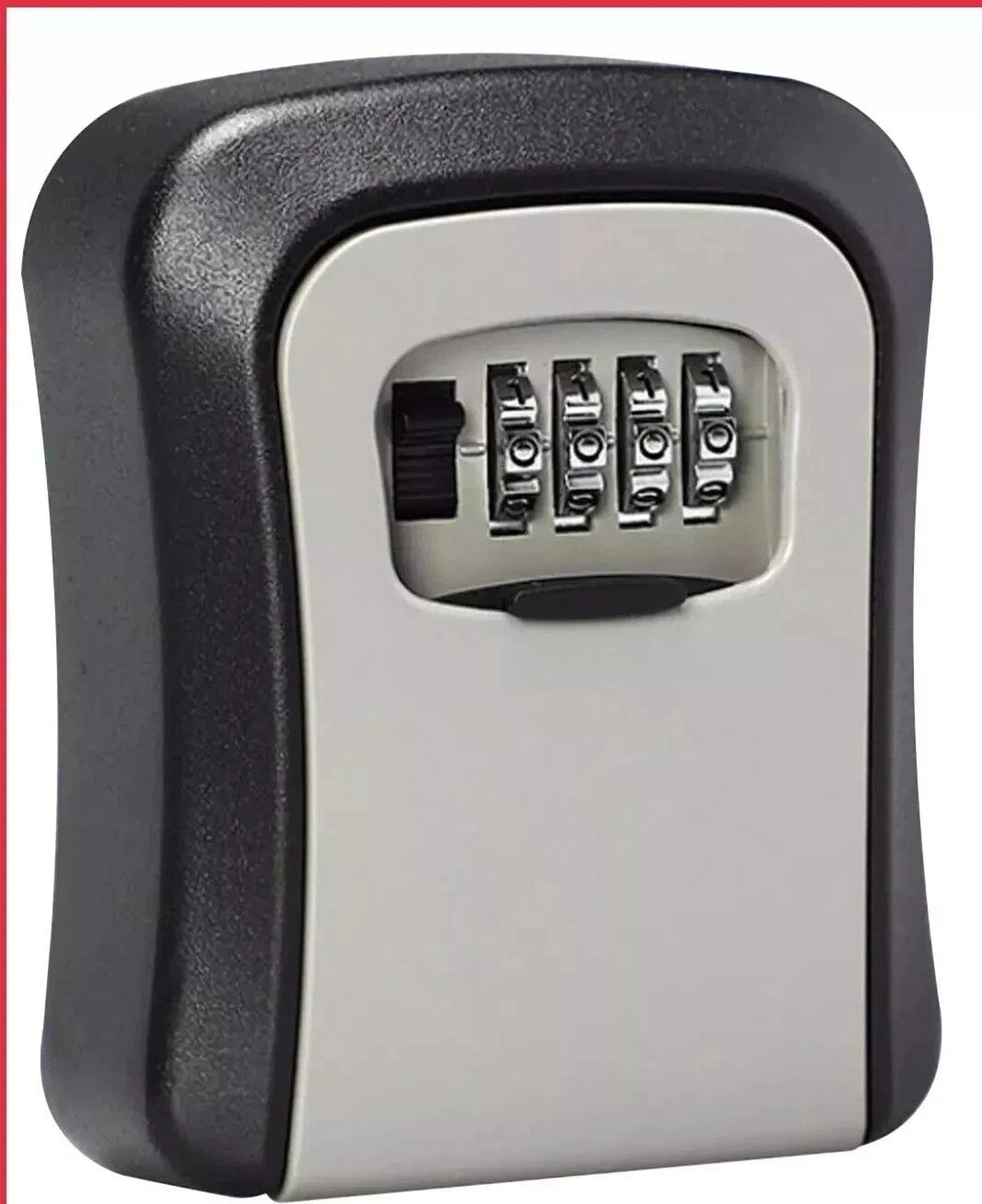 adjustable digit combination key box, secure storage safe for home, outdoor padlock, dial security