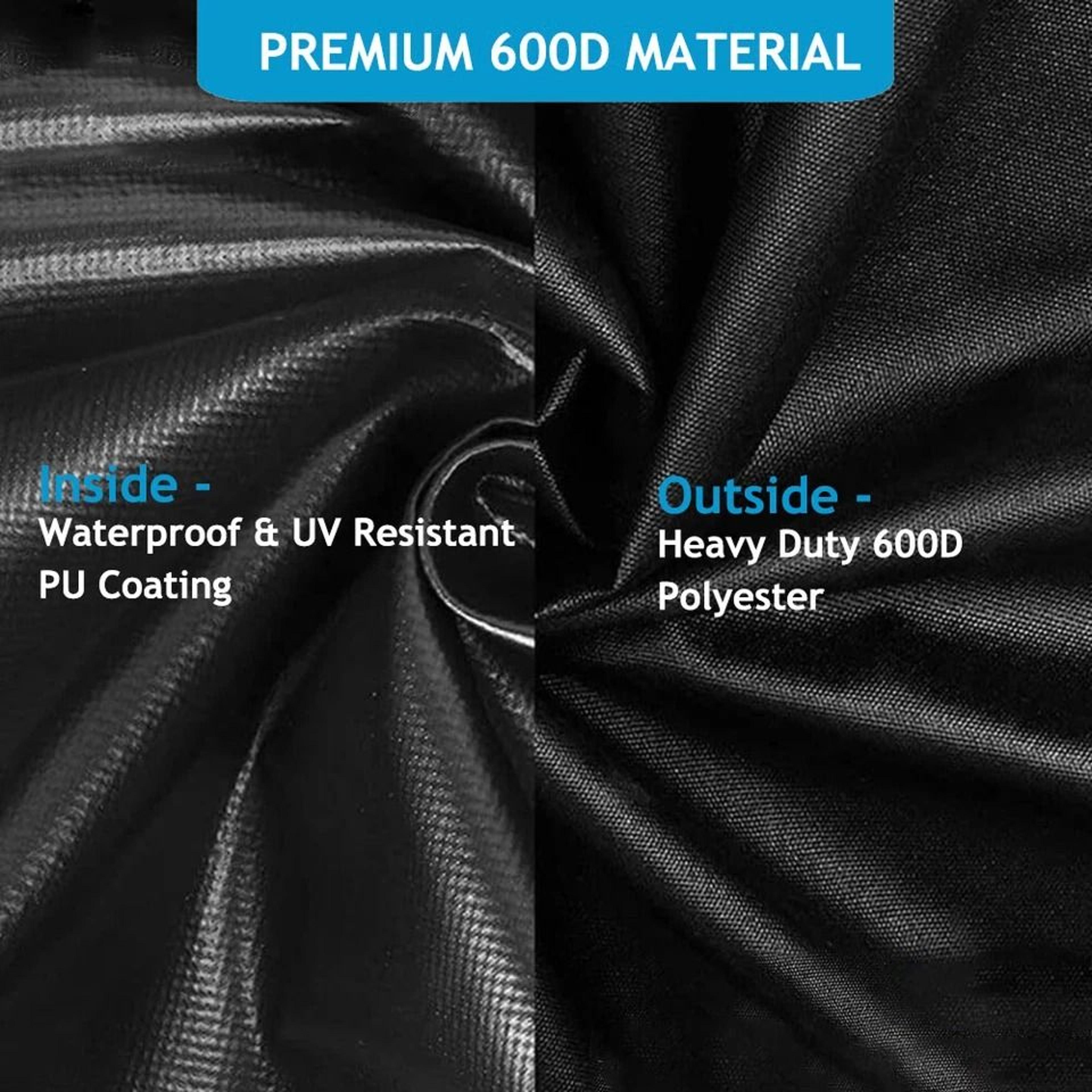 Waterproof Firewood Rack Cover Heavy Duty Log Hoop Protector UV Resistant Fits Round Log Holders 2