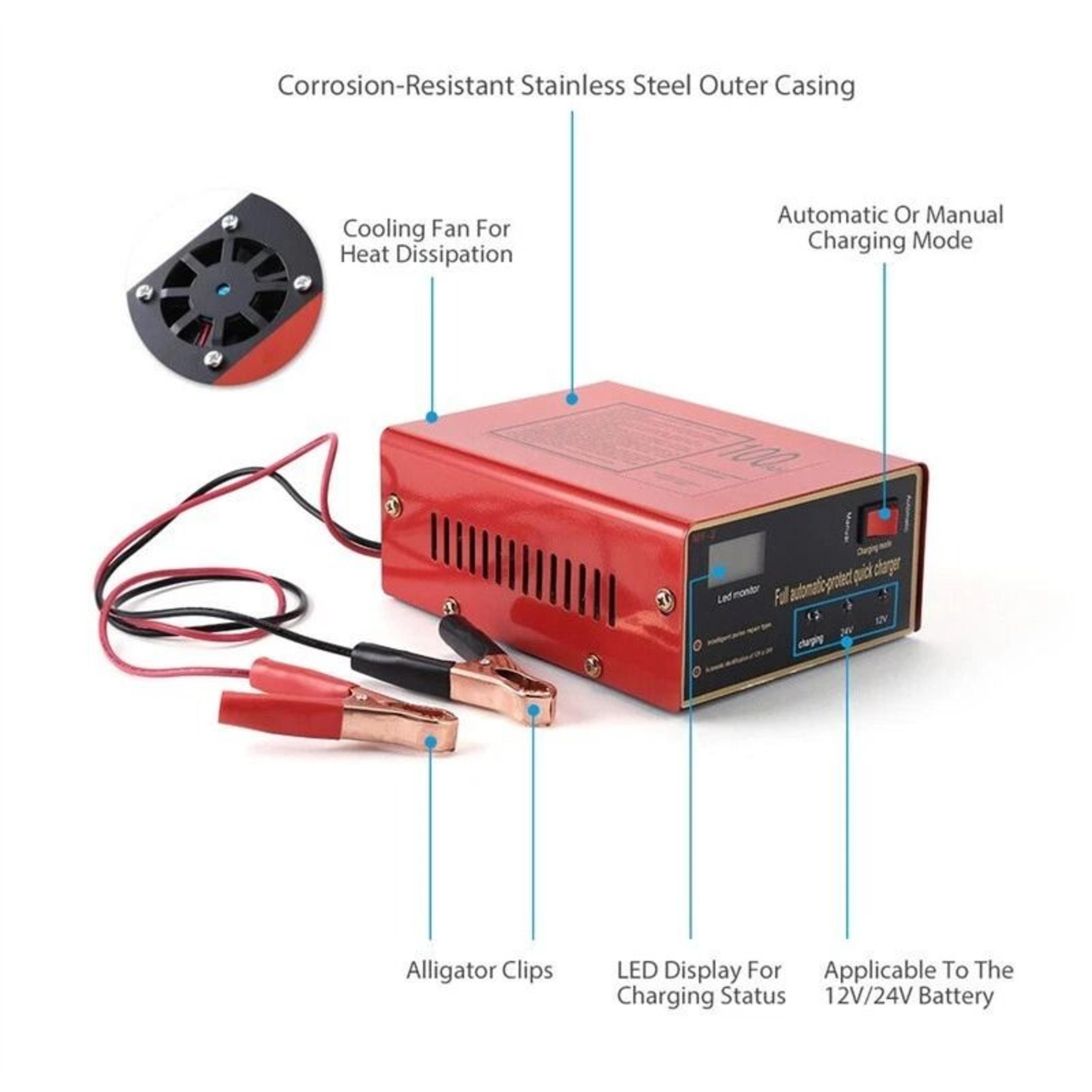 MaintenanceFree Battery Charger For Electric Vehicles Output 2