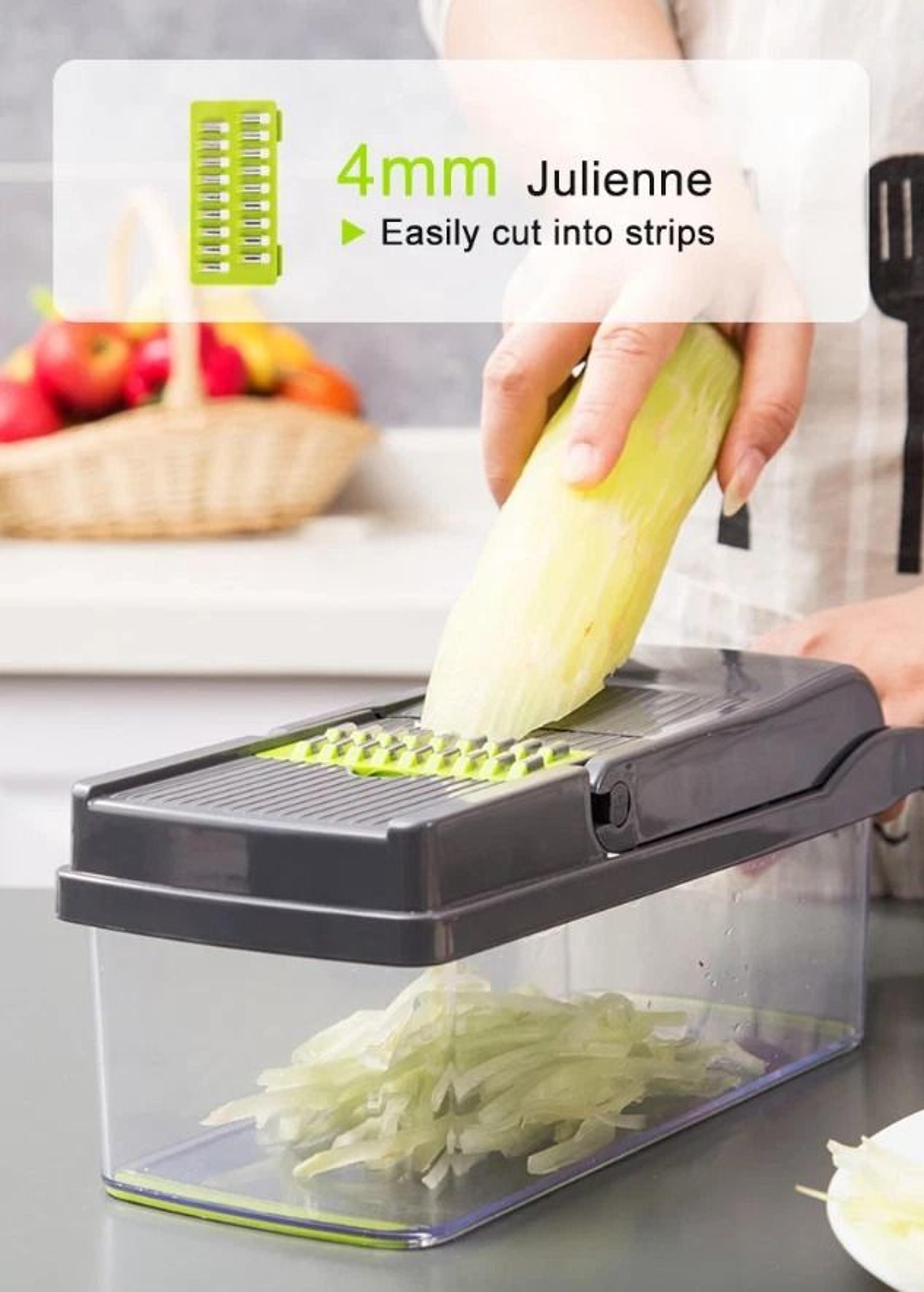 Vegetable Chopper And Vegetable Dicer Multi Blade Kitchen Prep Cutter 10