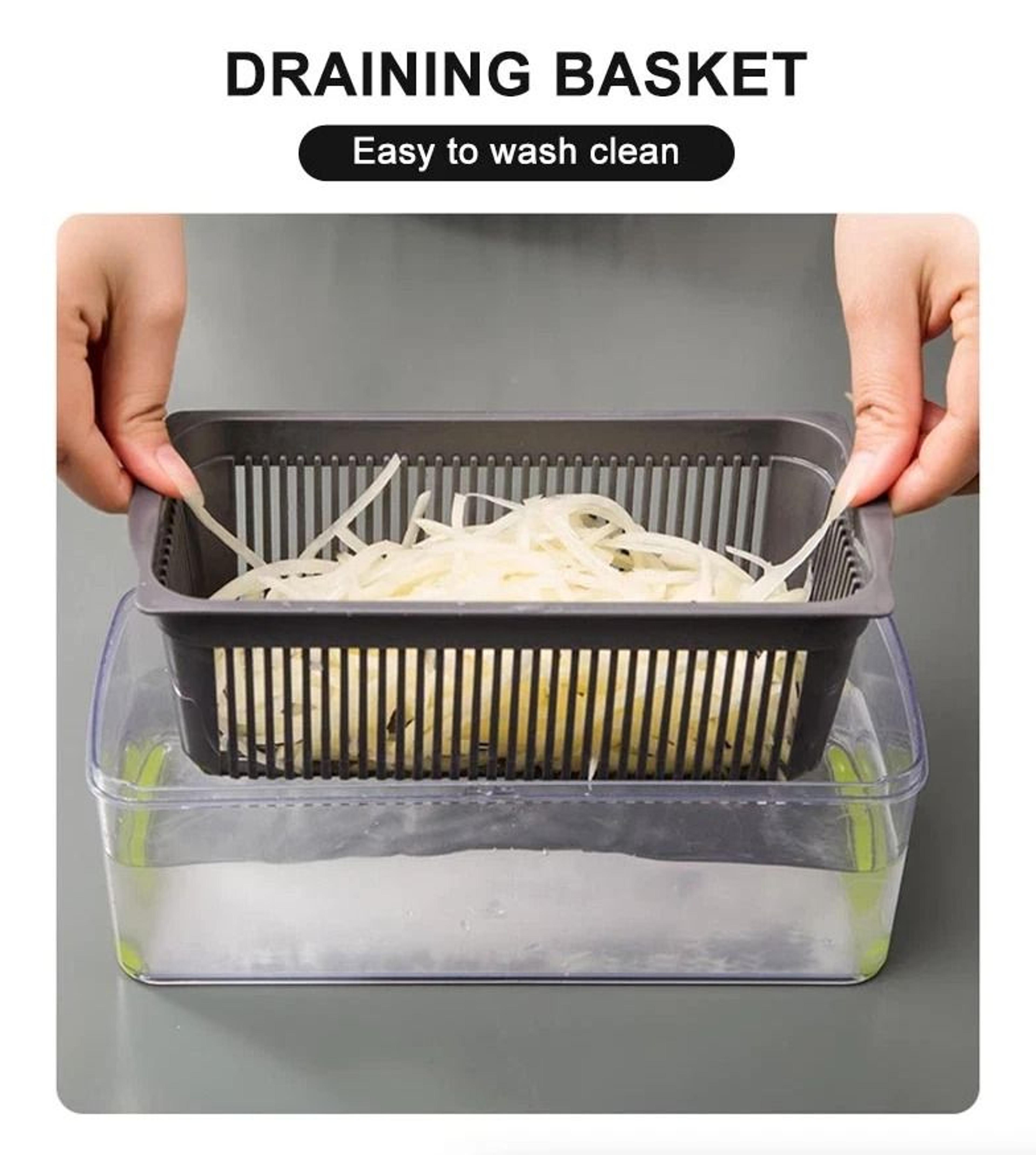 Vegetable Chopper And Vegetable Dicer Multi Blade Kitchen Prep Cutter 8