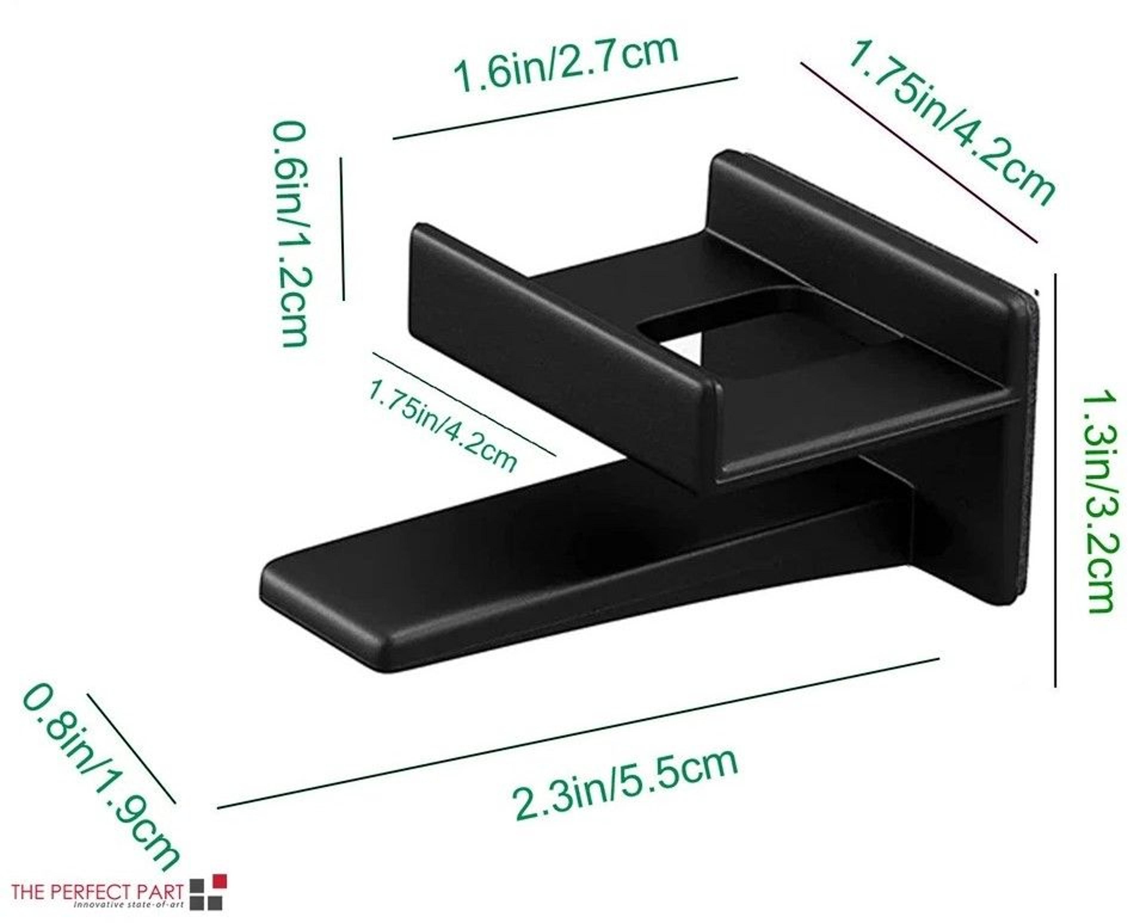 Baseball Cap Hat Rack Wall Door Hanger Holder Hooks Adhesive Storage Organizer 14