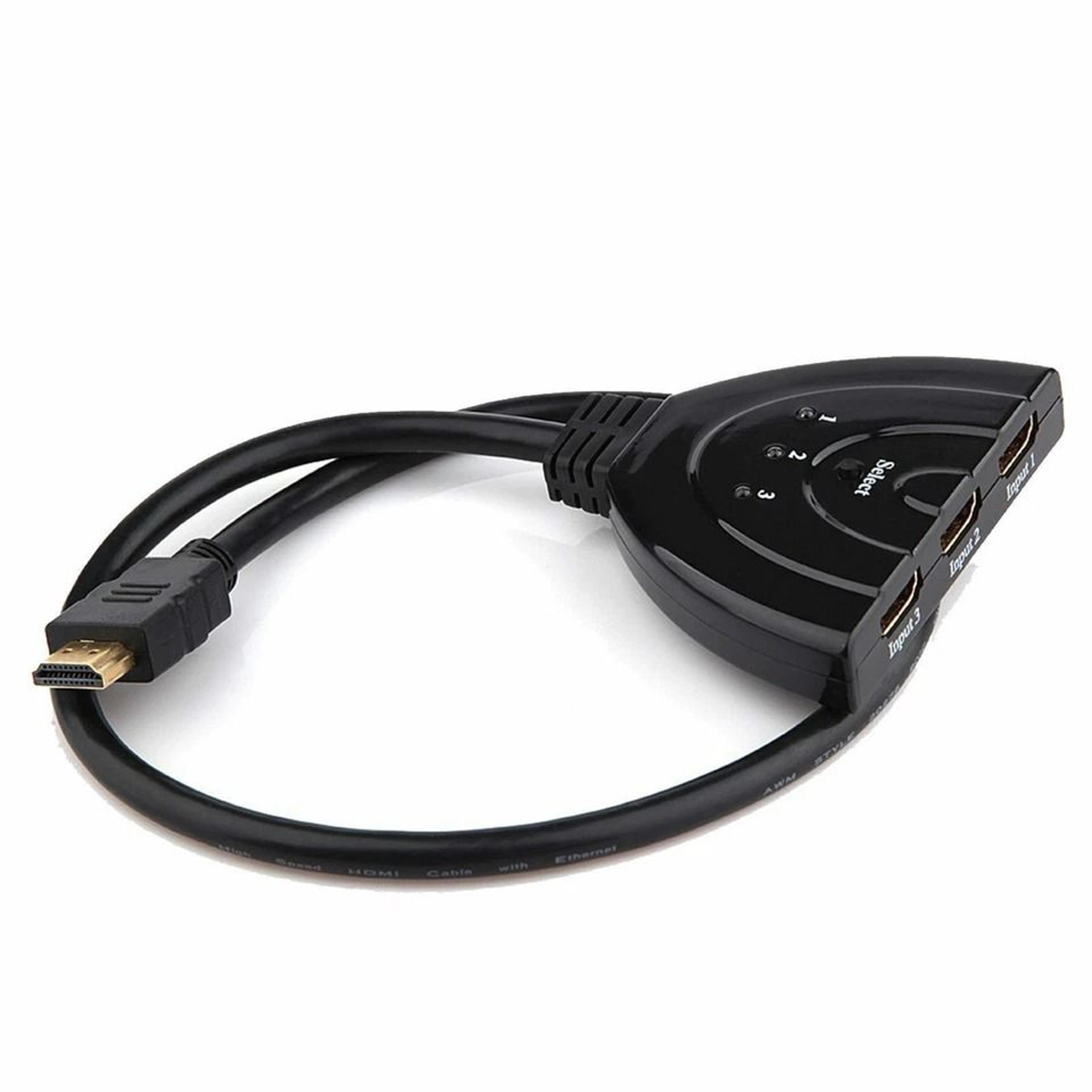 HDMI Splitter Switch Hub Adapter For HDTV Xbox  HighQuality Video And Audio 2