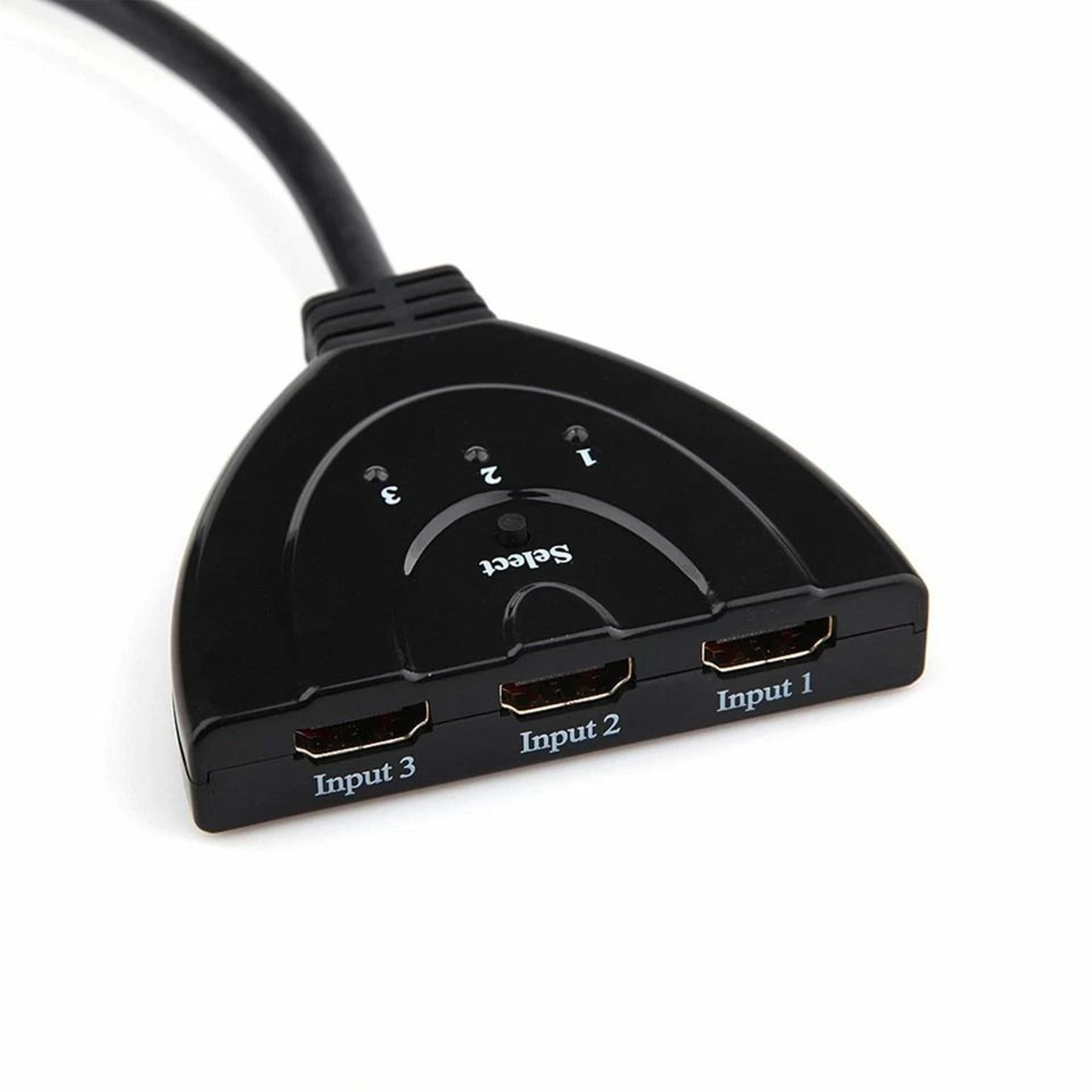 HDMI Splitter Switch Hub Adapter For HDTV Xbox  HighQuality Video And Audio 5