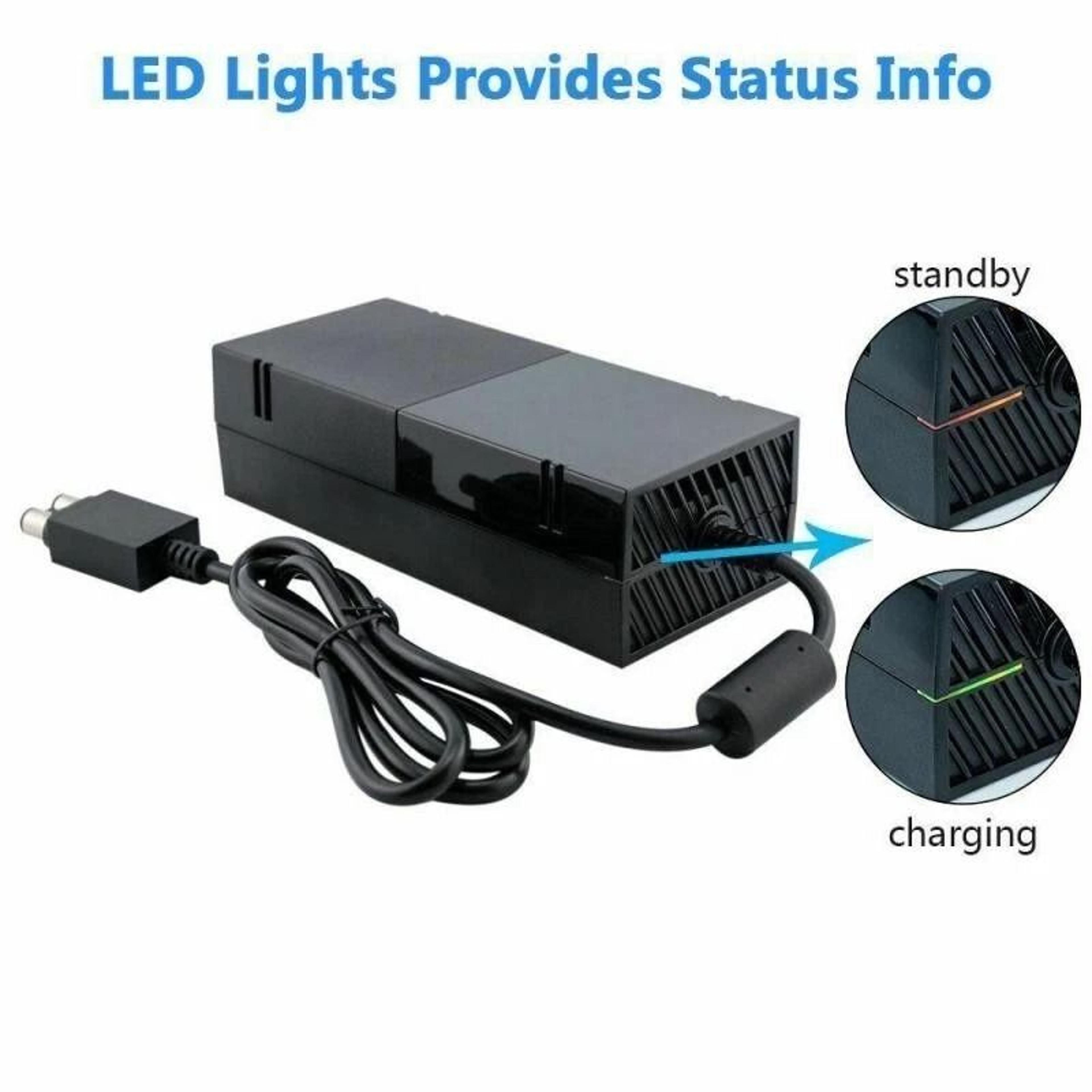 Microsoft Xbox One AC Adapter Charger Power Supply Cord For Console Quiet  Efficient 1