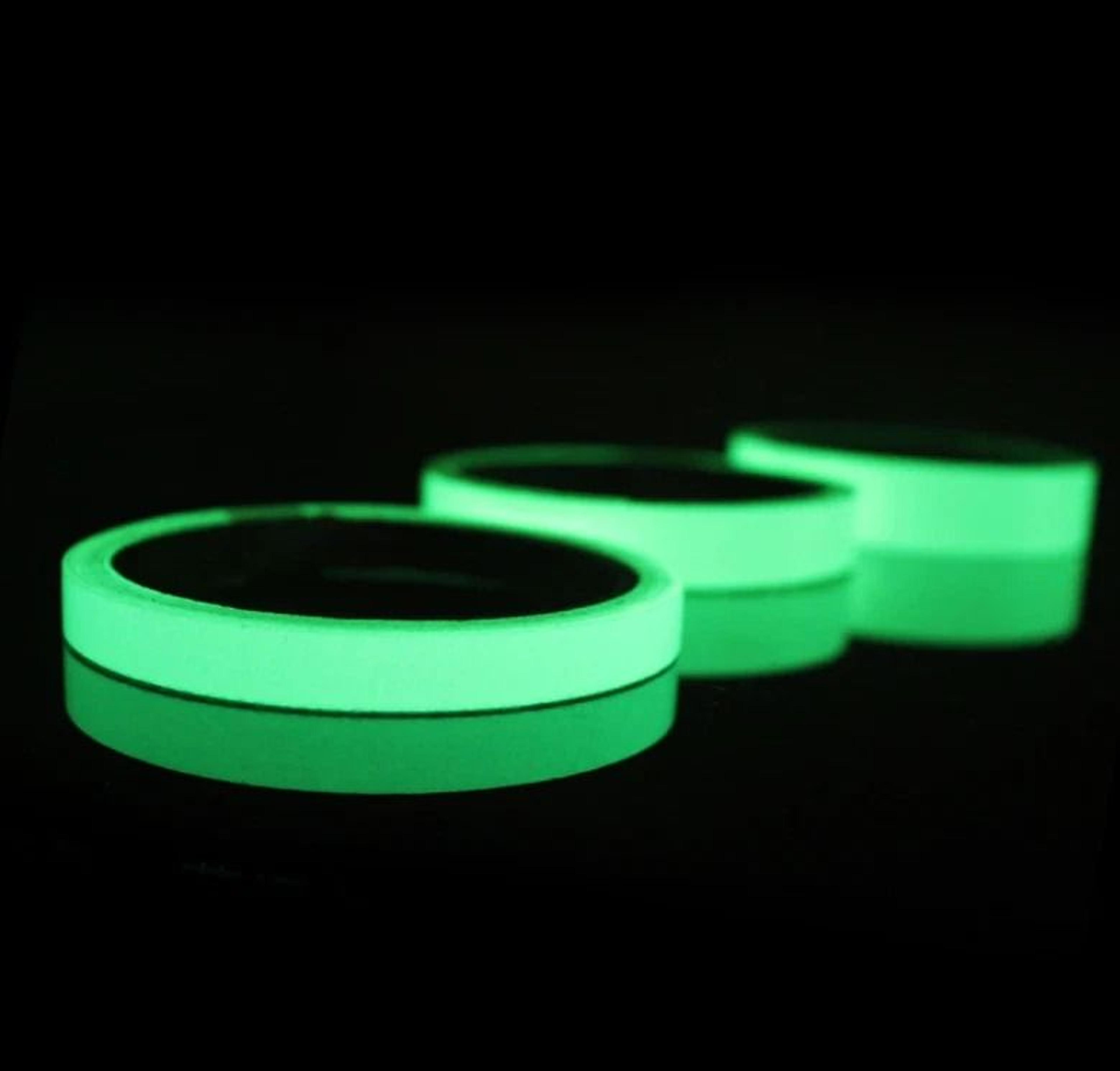 glow-in-the-dark luminous tape self-adhesive fluorescent wall stickers, rolls for safety & decoration