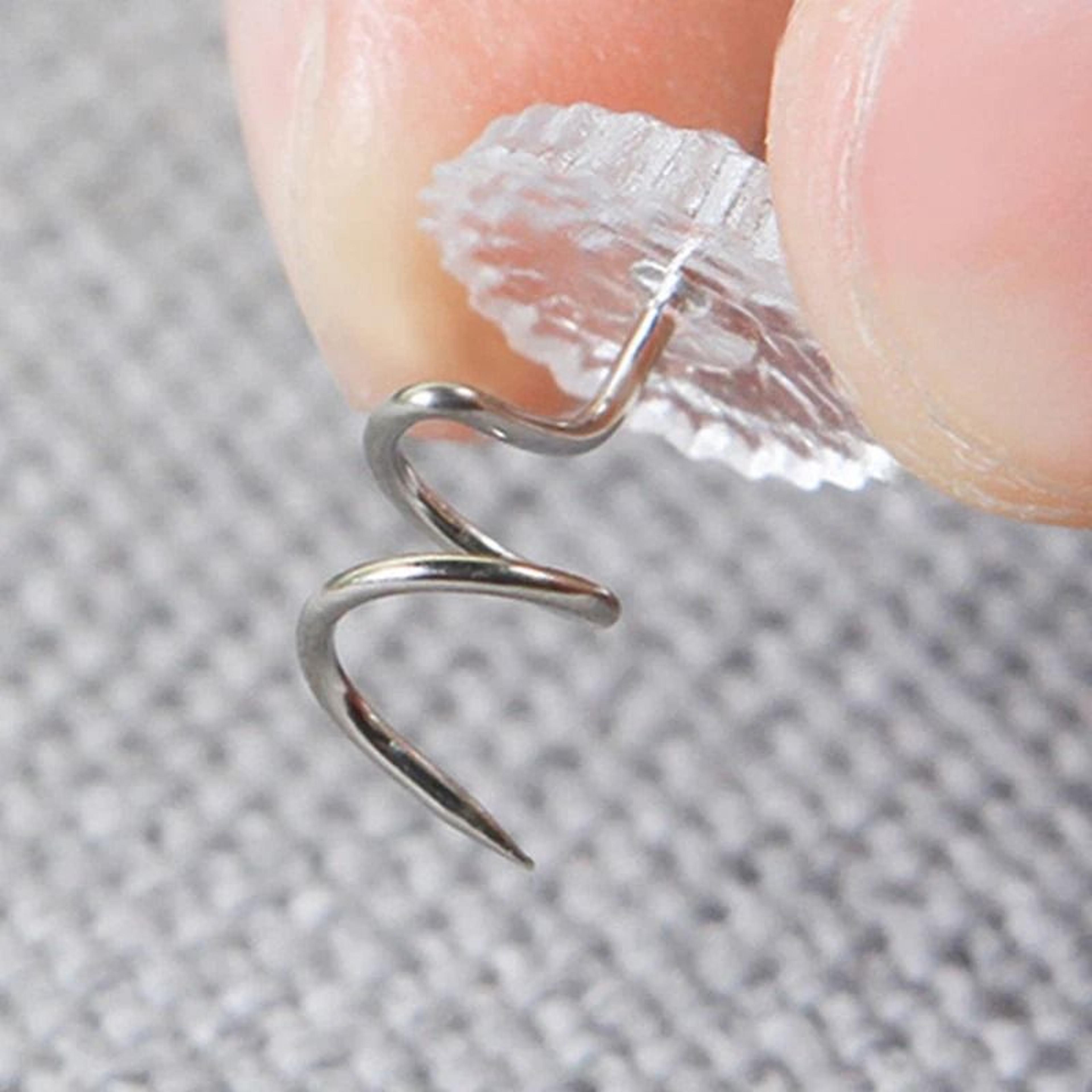 Upholstery Tacks Headliner Pins Clear Heads Twist Fabric Sofa Chair 11