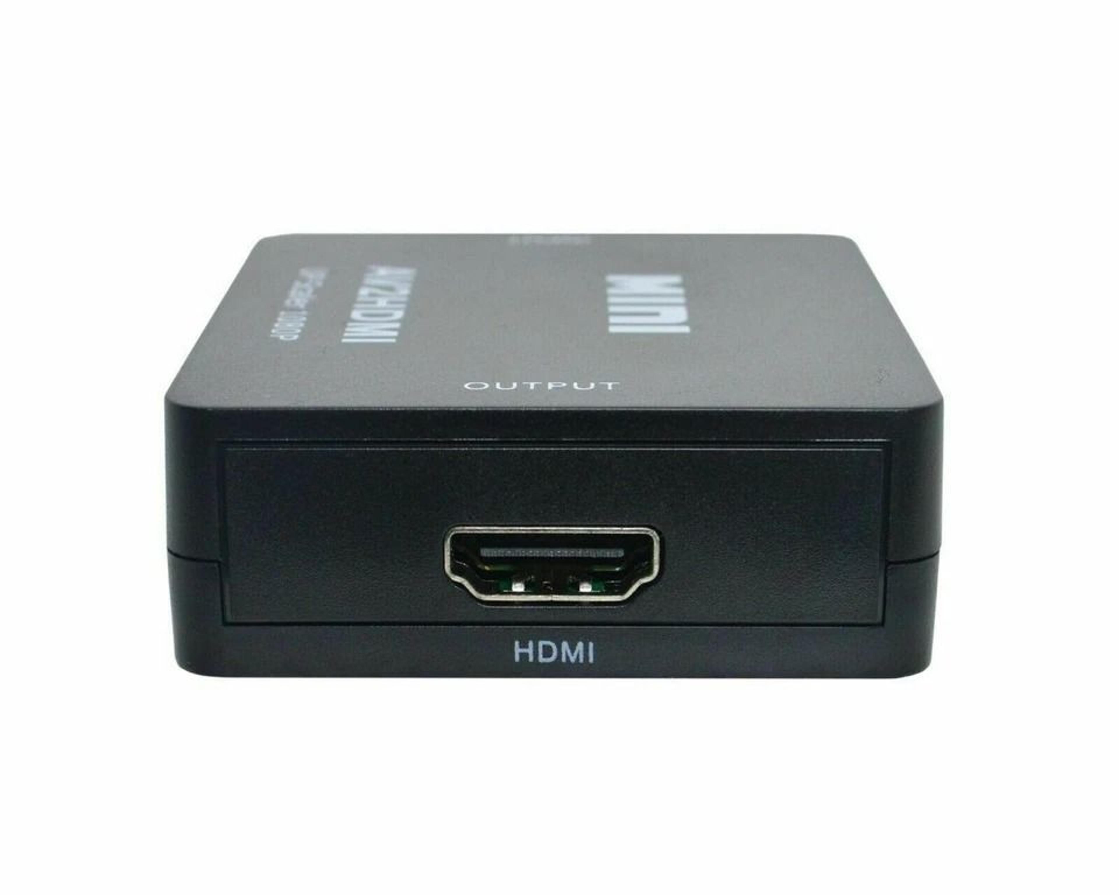 RCA To HDMI Converter Adapter HD AV To HDMI For TV Audio  Video 8