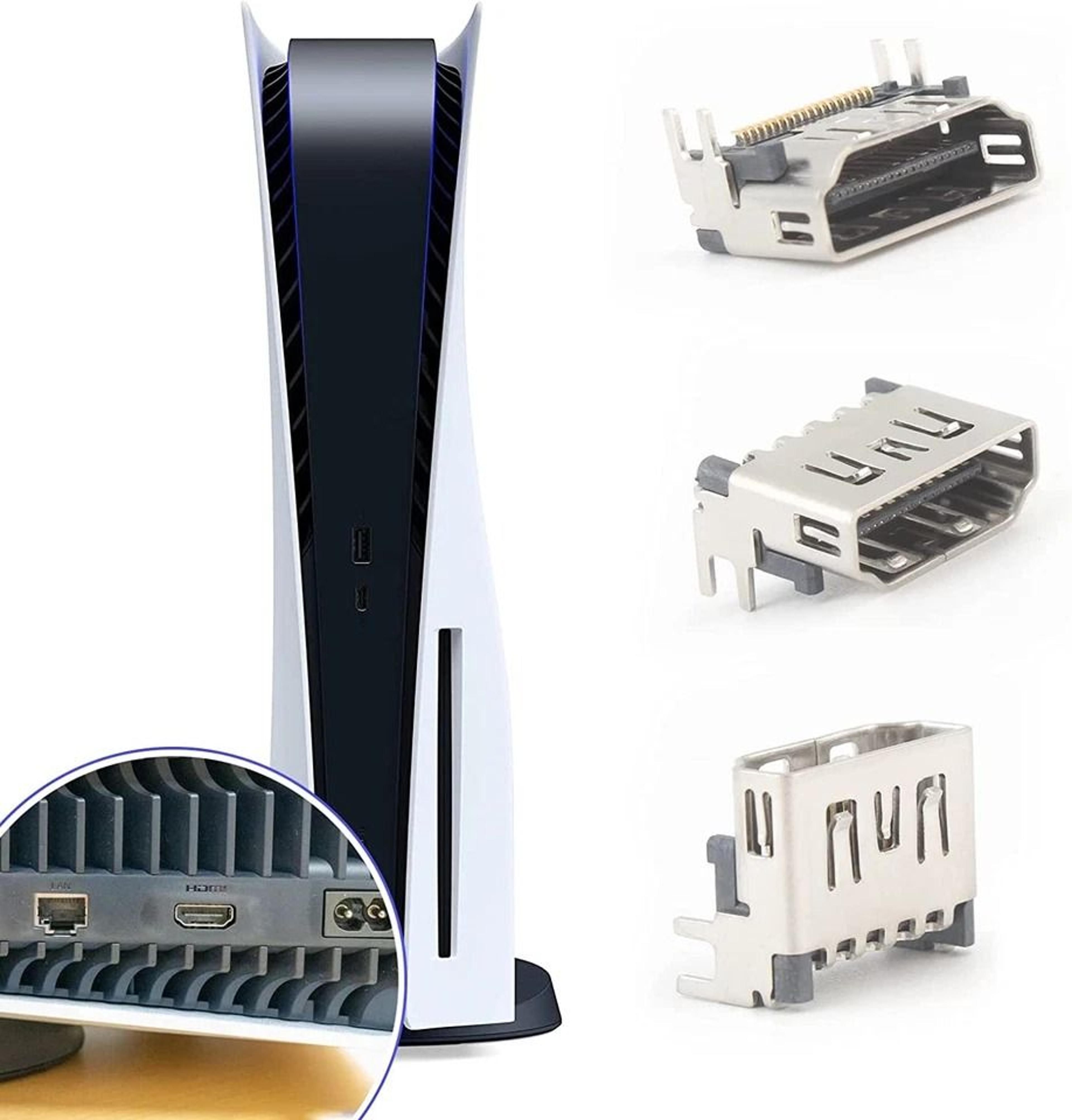 oem hdmi port connector socket replacement for sony playstation