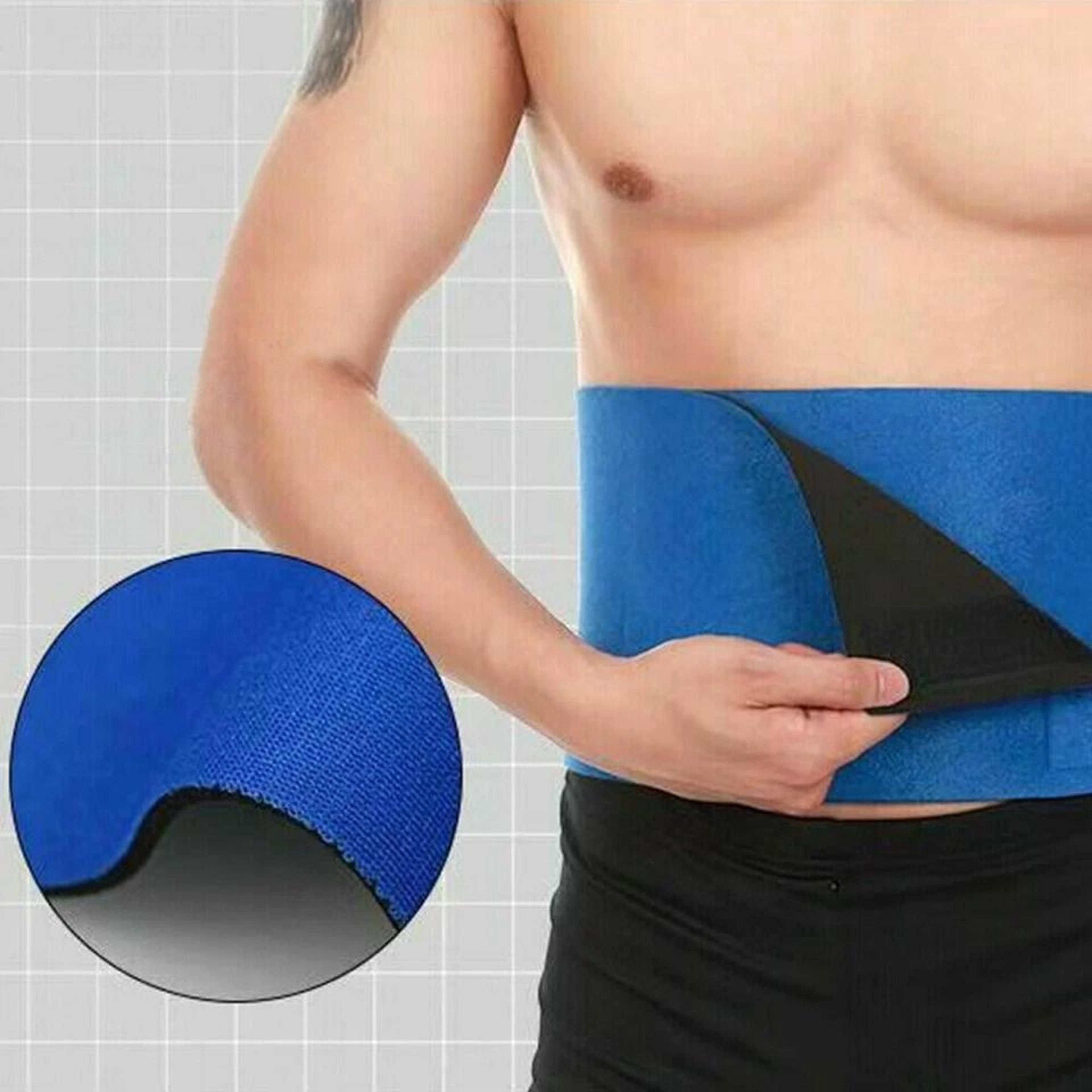 waist trimmer belt sweat band for fat loss & posture improvement abdominal slimming wrap