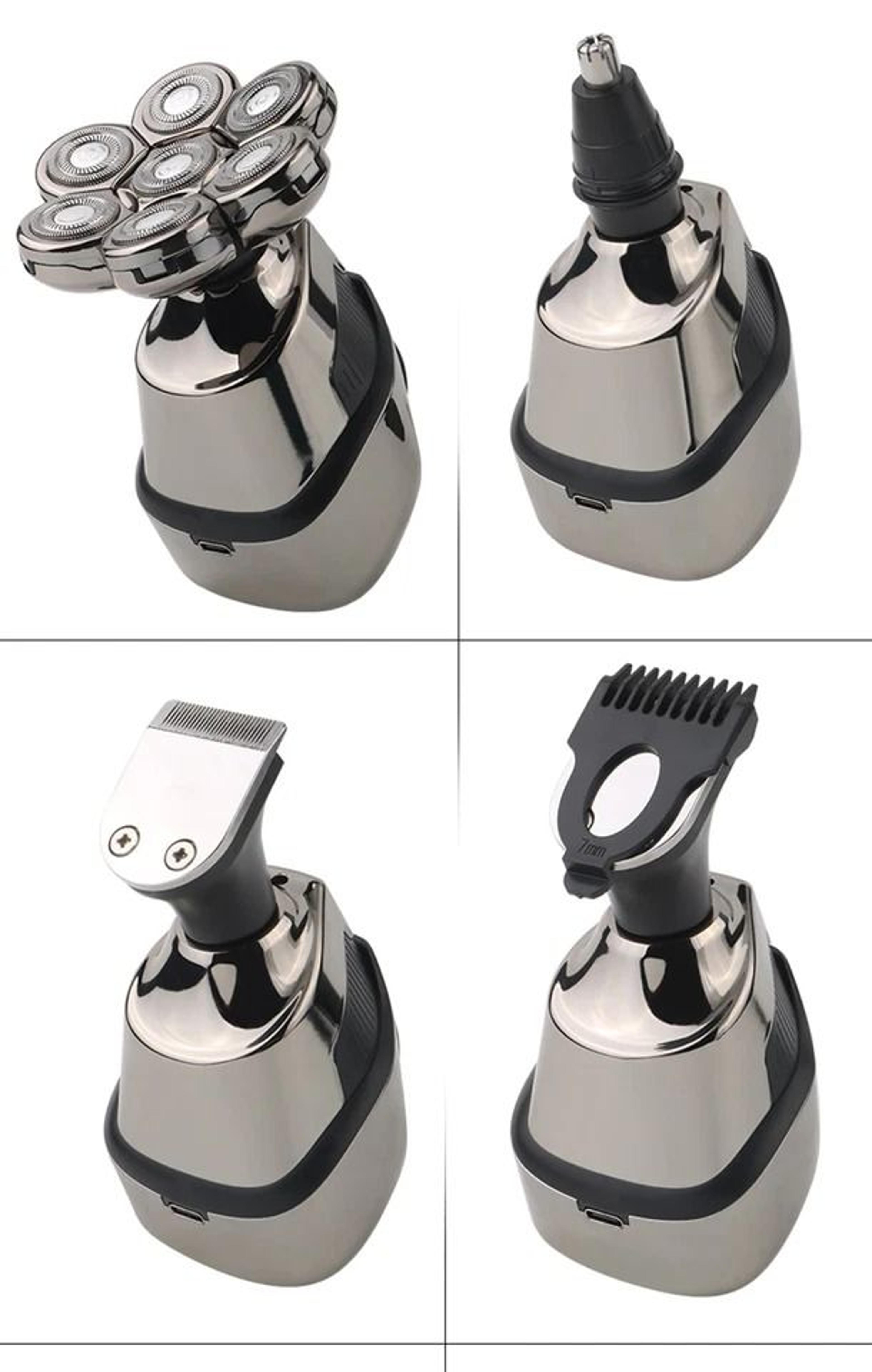 Premium Head Cordless Electric Head Shaver  Grooming Kit For Men 10