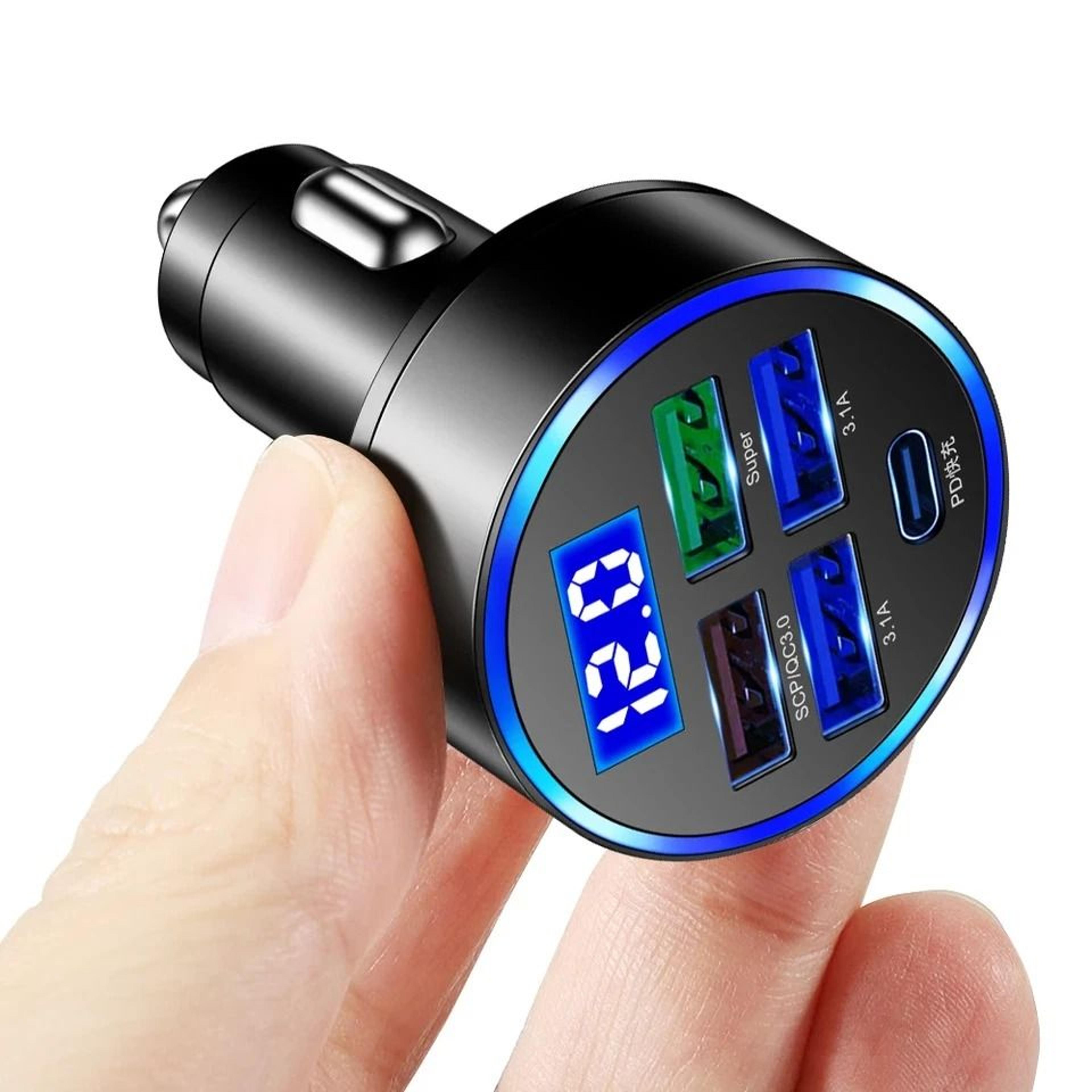 Fast Car Charger Adapter For IPhone Samsung And Android Devices 5