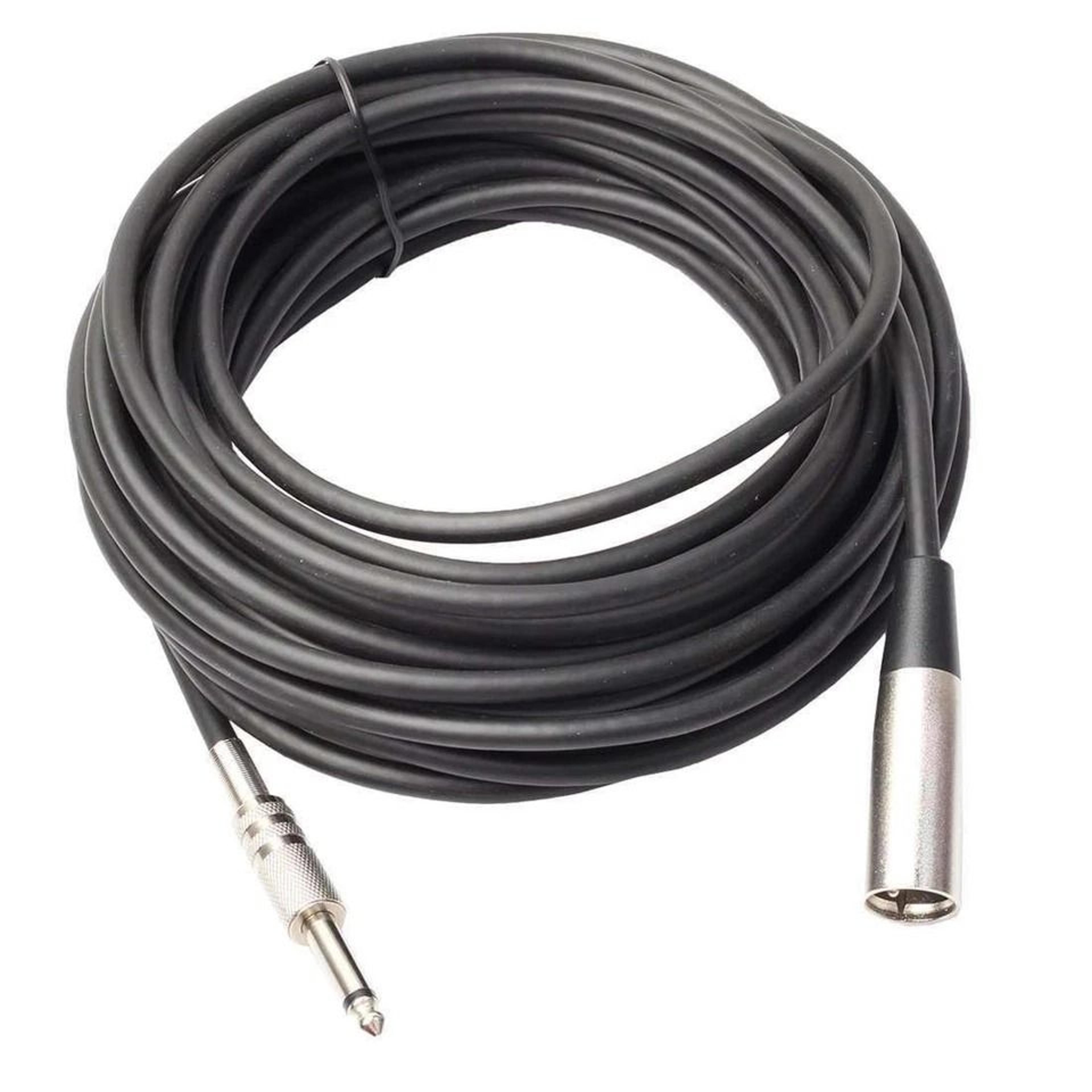 XLR Male To TS Mono Cable Unbalanced Shielded Audio Cable For Clear Sound 4