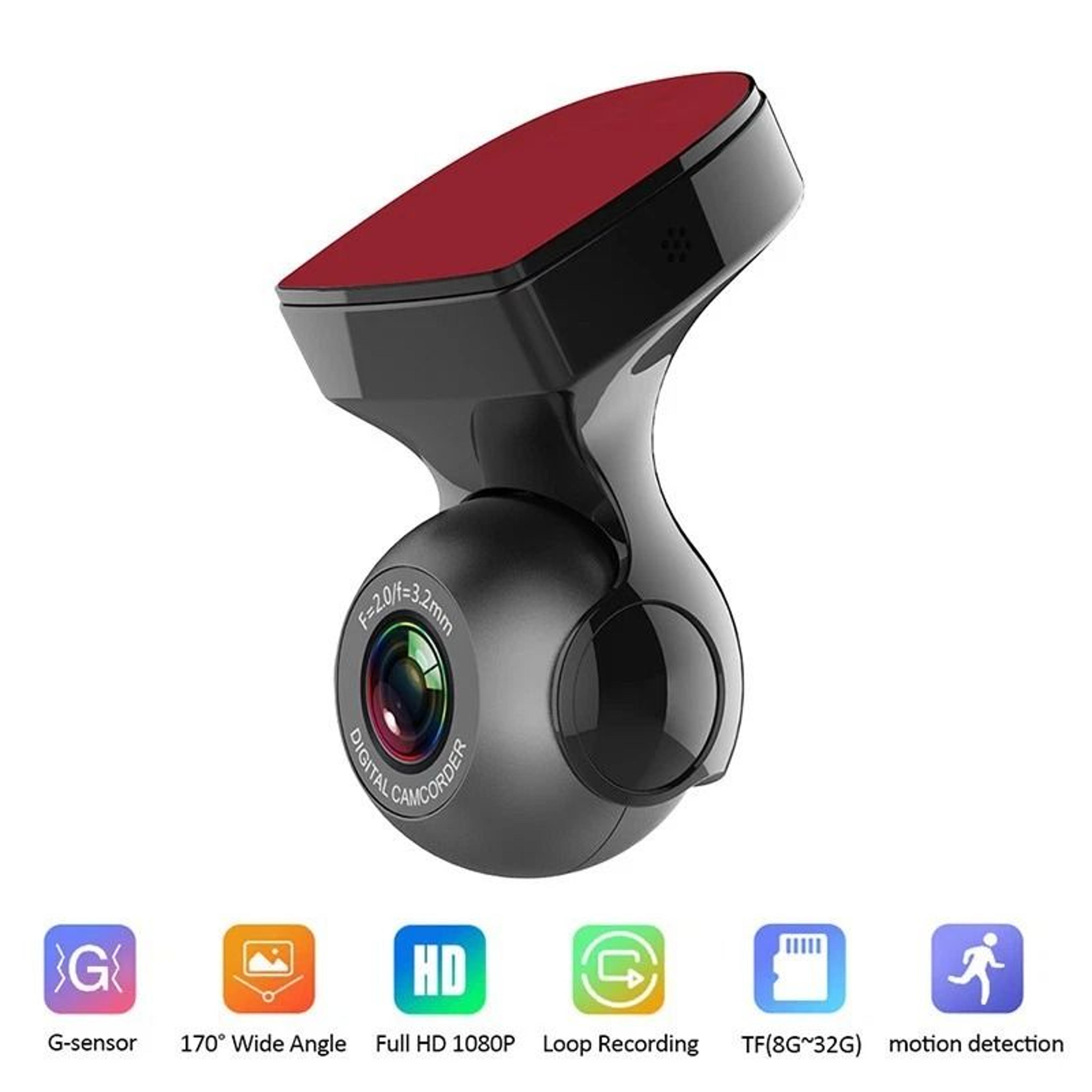 WiFi Dash Cam Recorder HD Vehicle Camera With GSensor And Night Vision 15
