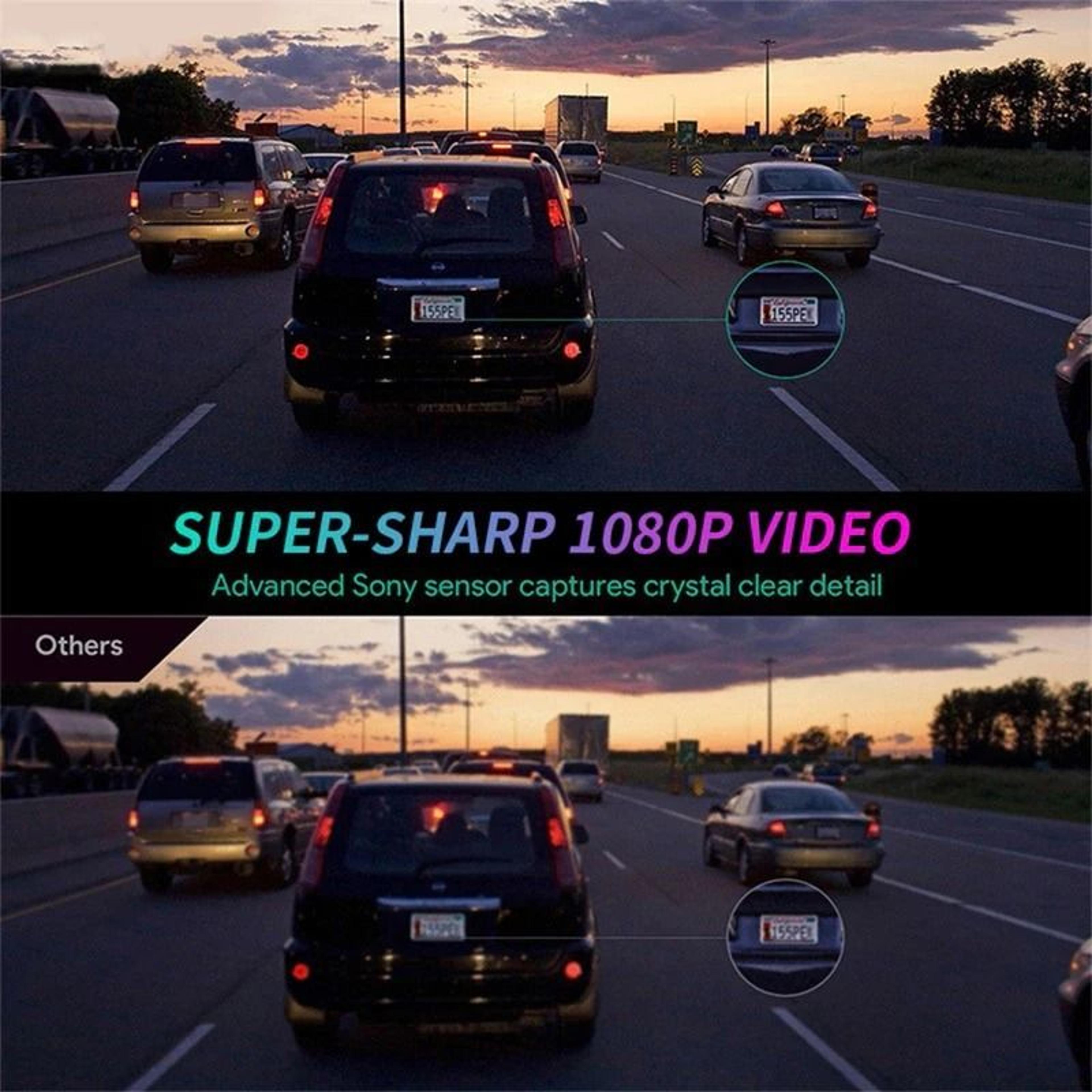 WiFi Dash Cam Recorder HD Vehicle Camera With GSensor And Night Vision 6