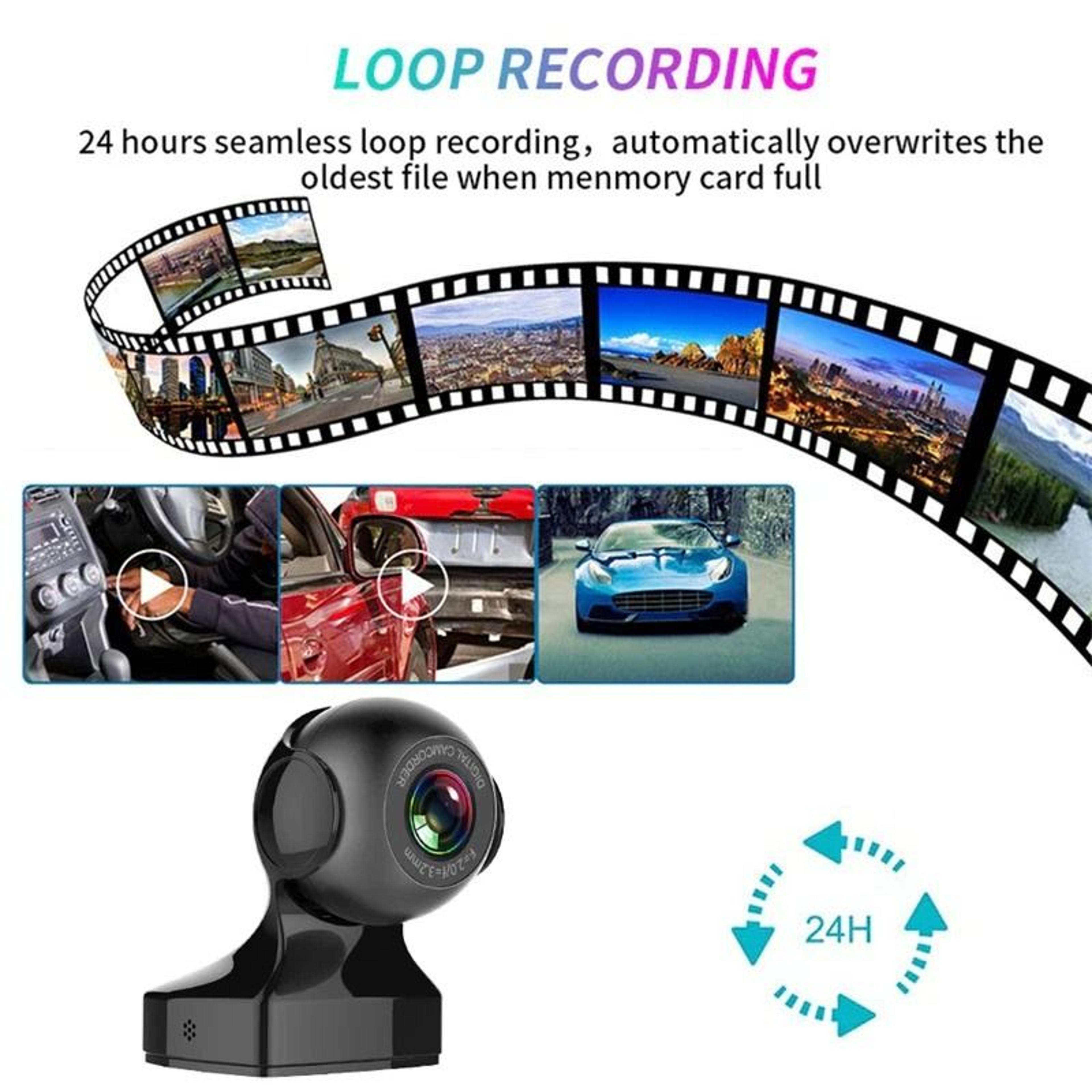 WiFi Dash Cam Recorder HD Vehicle Camera With GSensor And Night Vision 9