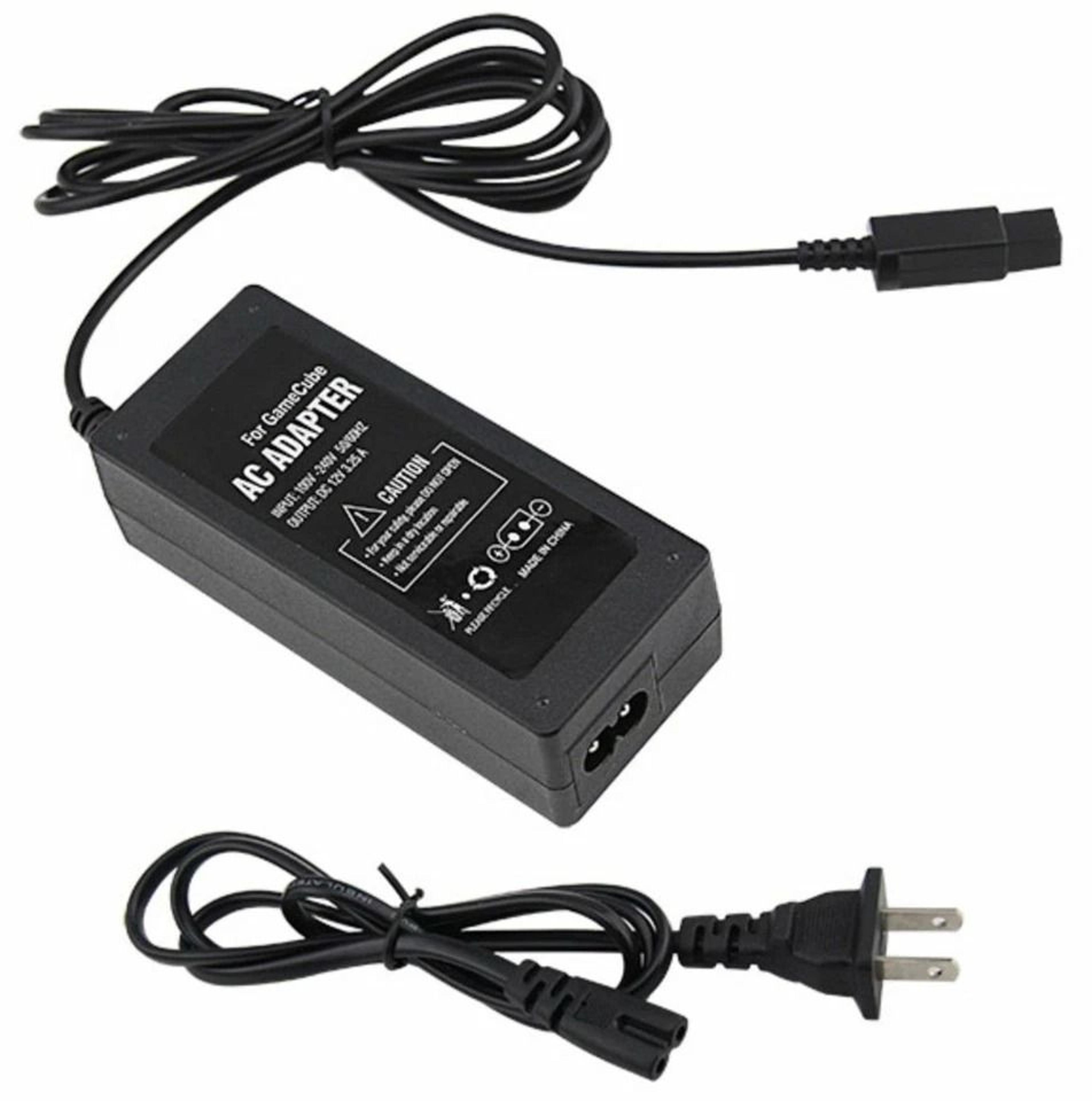 AC Adapter Power Supply  AV Cable Cord For Nintendo GameCube Charger  Video Connection 1
